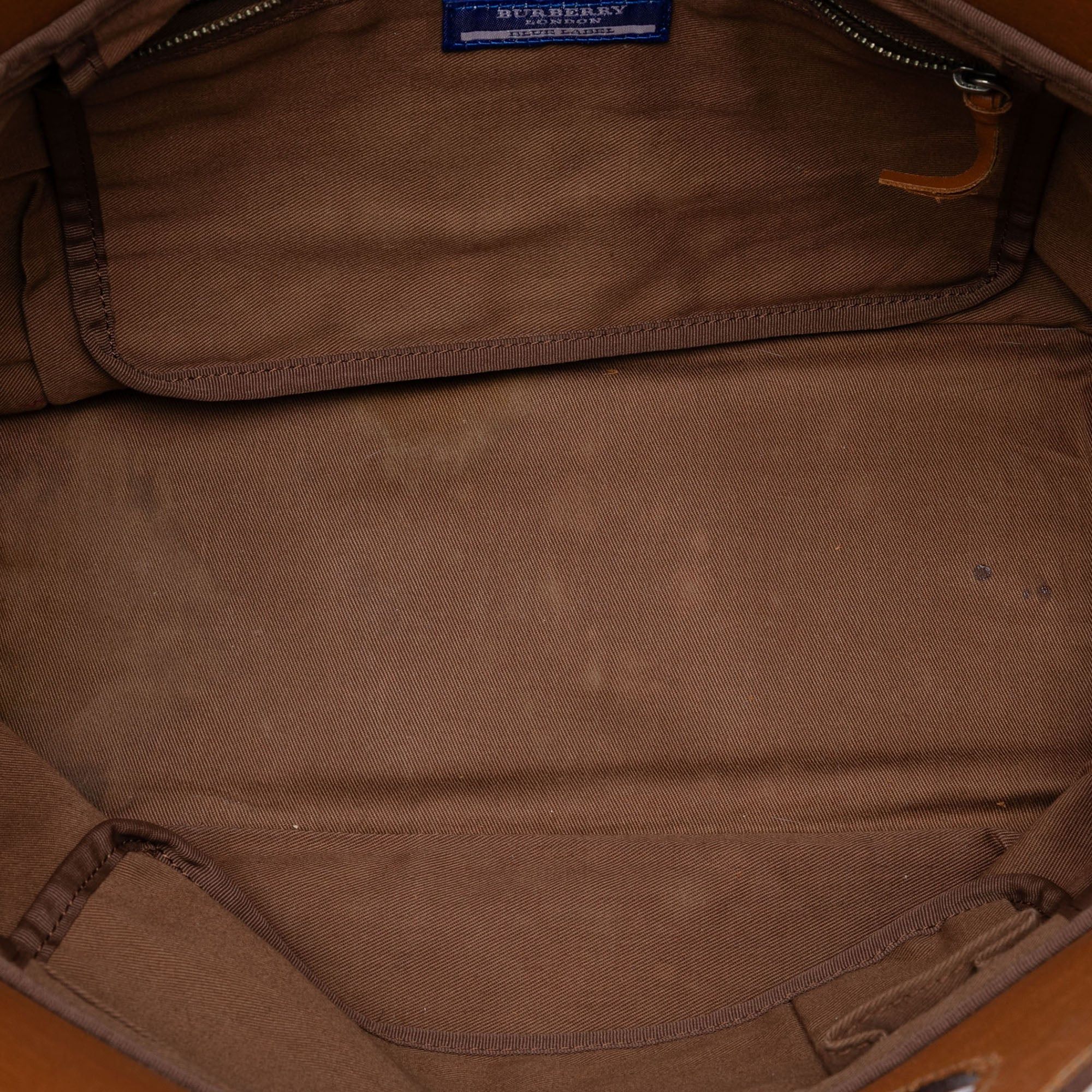 Burberry Nova Check Canvas Handbag Size ONE SIZE - 4 Thumbnail