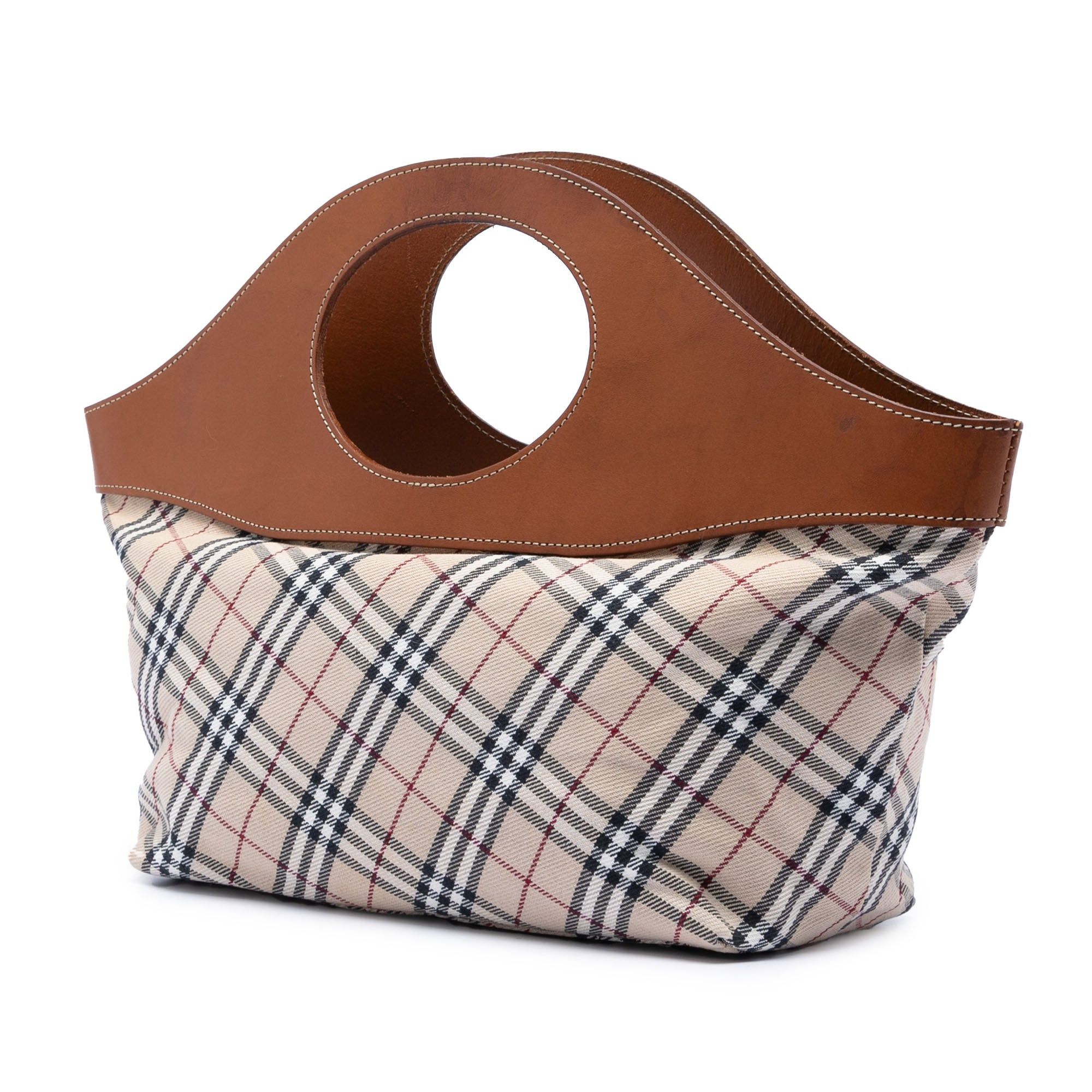Burberry Nova Check Canvas Handbag Size ONE SIZE - 2 Thumbnail