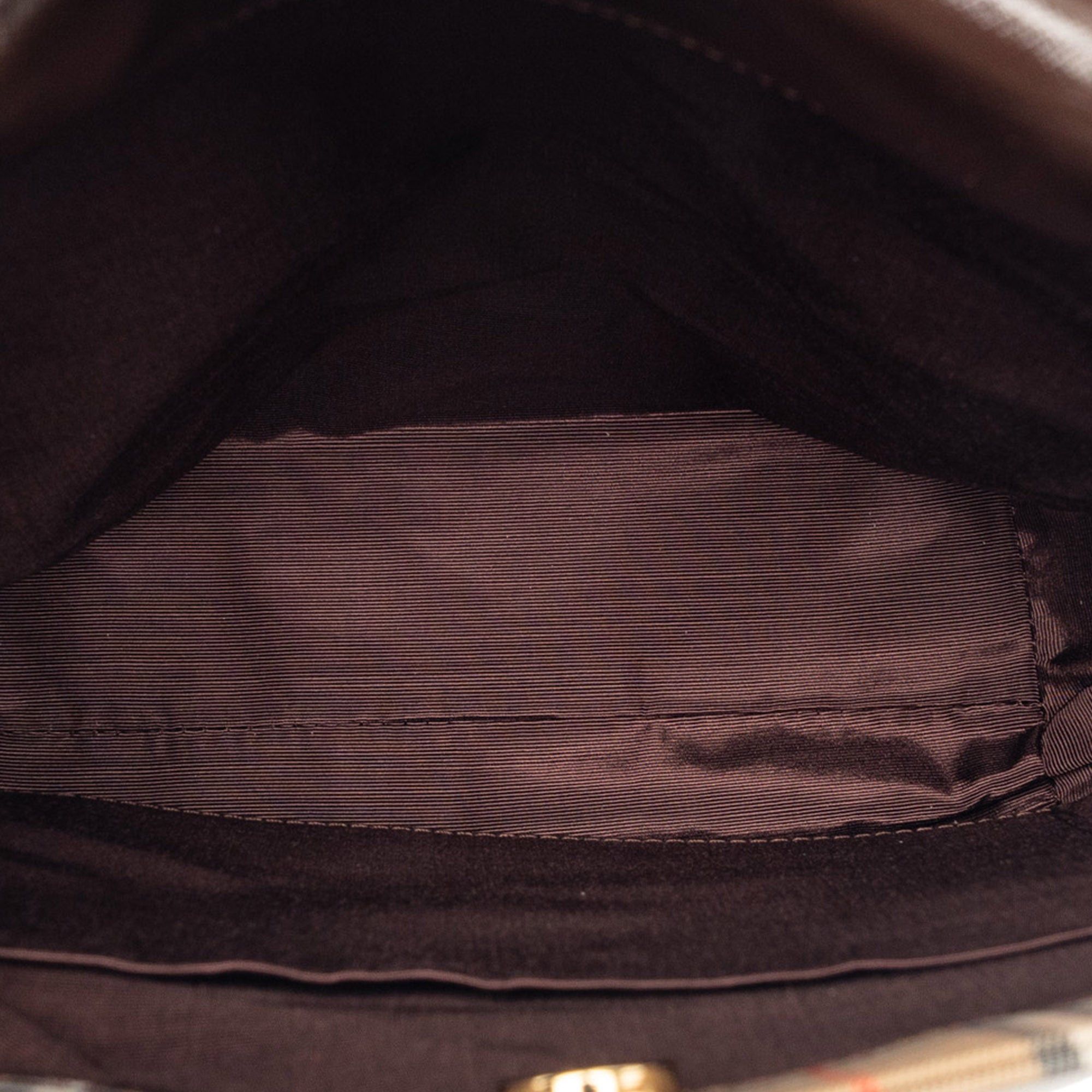 Burberry Haymarket Check Canvas Tote Size ONE SIZE - 5 Thumbnail