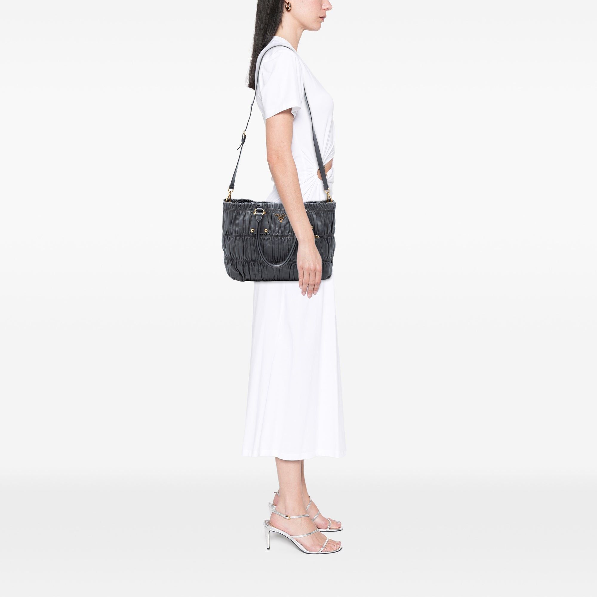 Prada Nappa Gaufre Satchel Size ONE SIZE - 6 Thumbnail