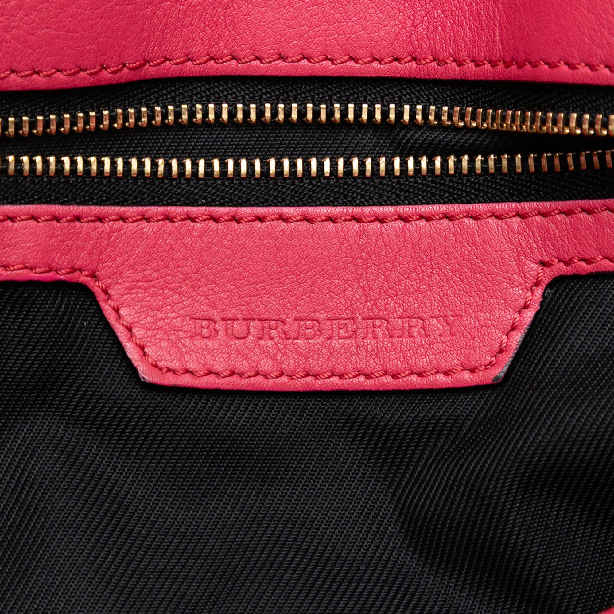 Burberry Haymarket Check Canvas Leah Crossbody Size ONE SIZE - 5 Thumbnail