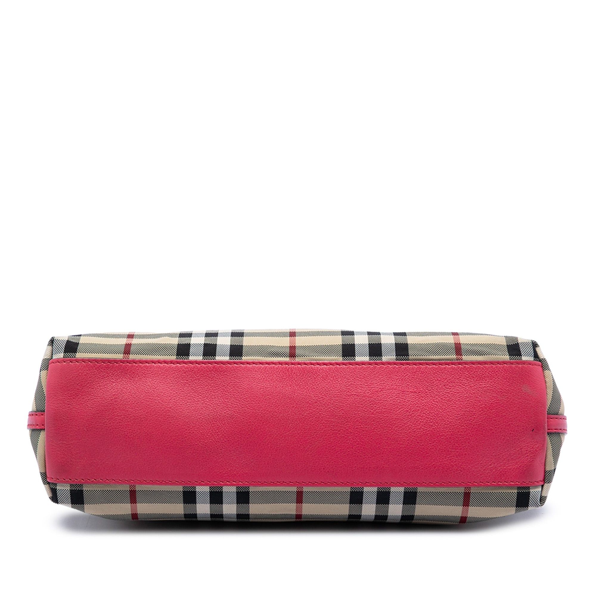 Burberry Haymarket Check Canvas Leah Crossbody Size ONE SIZE - 3 Thumbnail