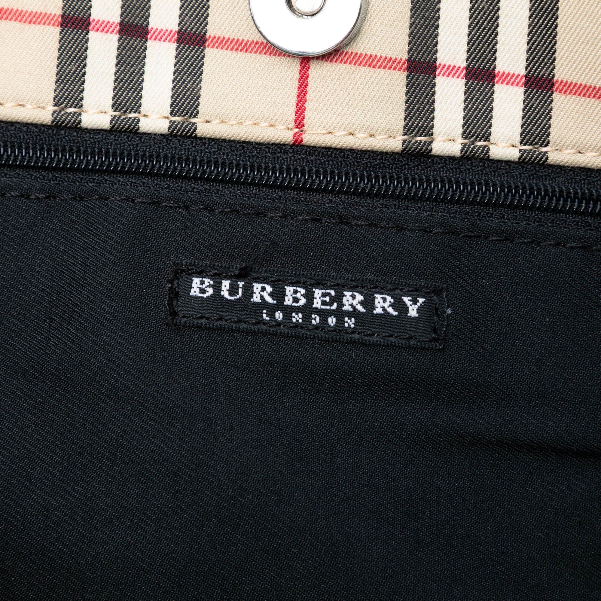 Burberry House Check Canvas Tote Size ONE SIZE - 5 Thumbnail