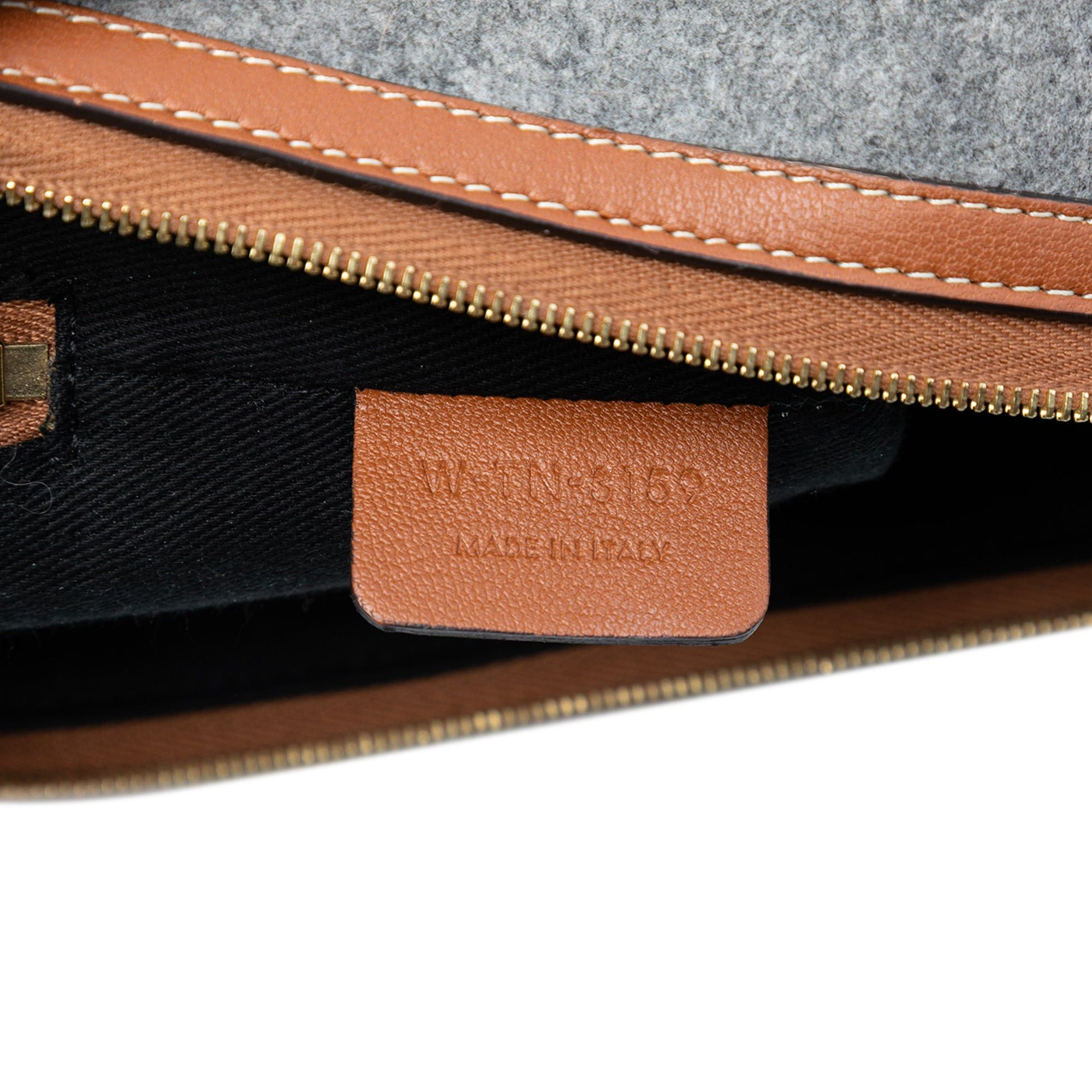 Celine Felt Logo Flat Pouch Size ONE SIZE - 6 Thumbnail