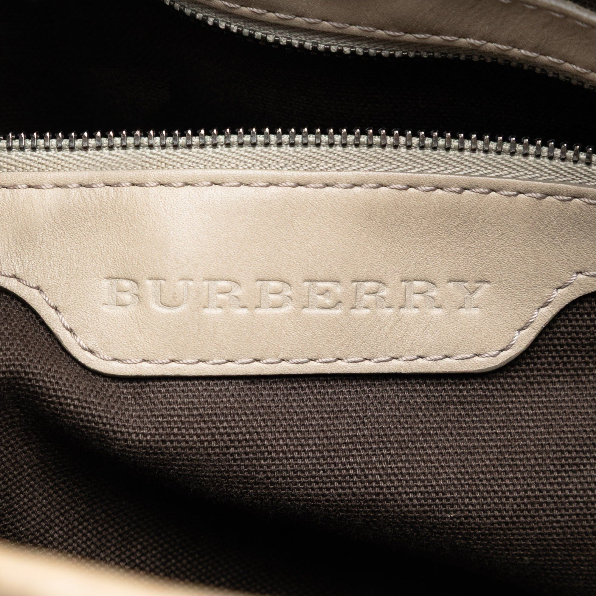 Burberry Smoke Check Coated Canvas Northfield Satchel Size ONE SIZE - 5 Thumbnail