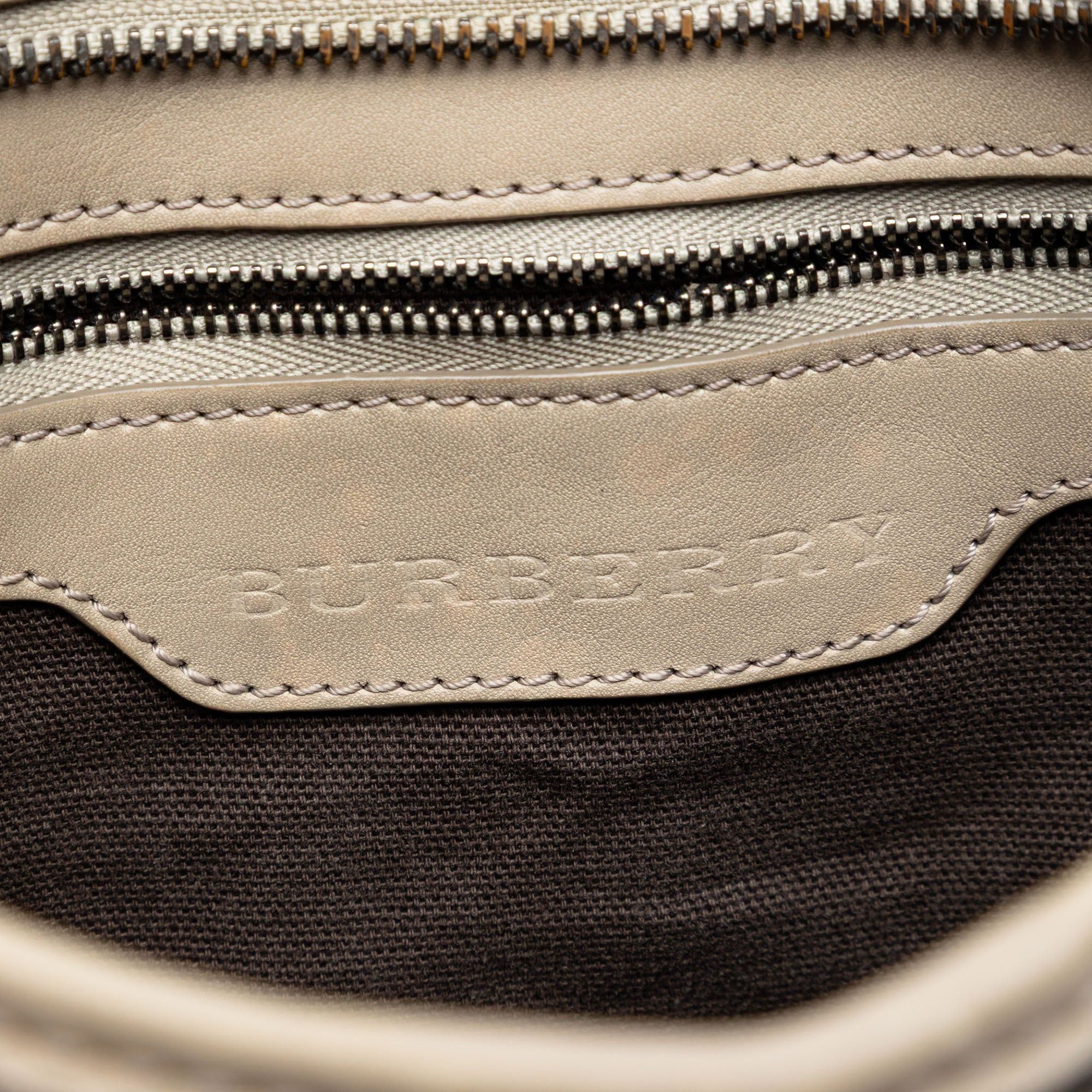 Burberry Smoke Check Coated Canvas Hartham Crossbody Size ONE SIZE - 5 Thumbnail