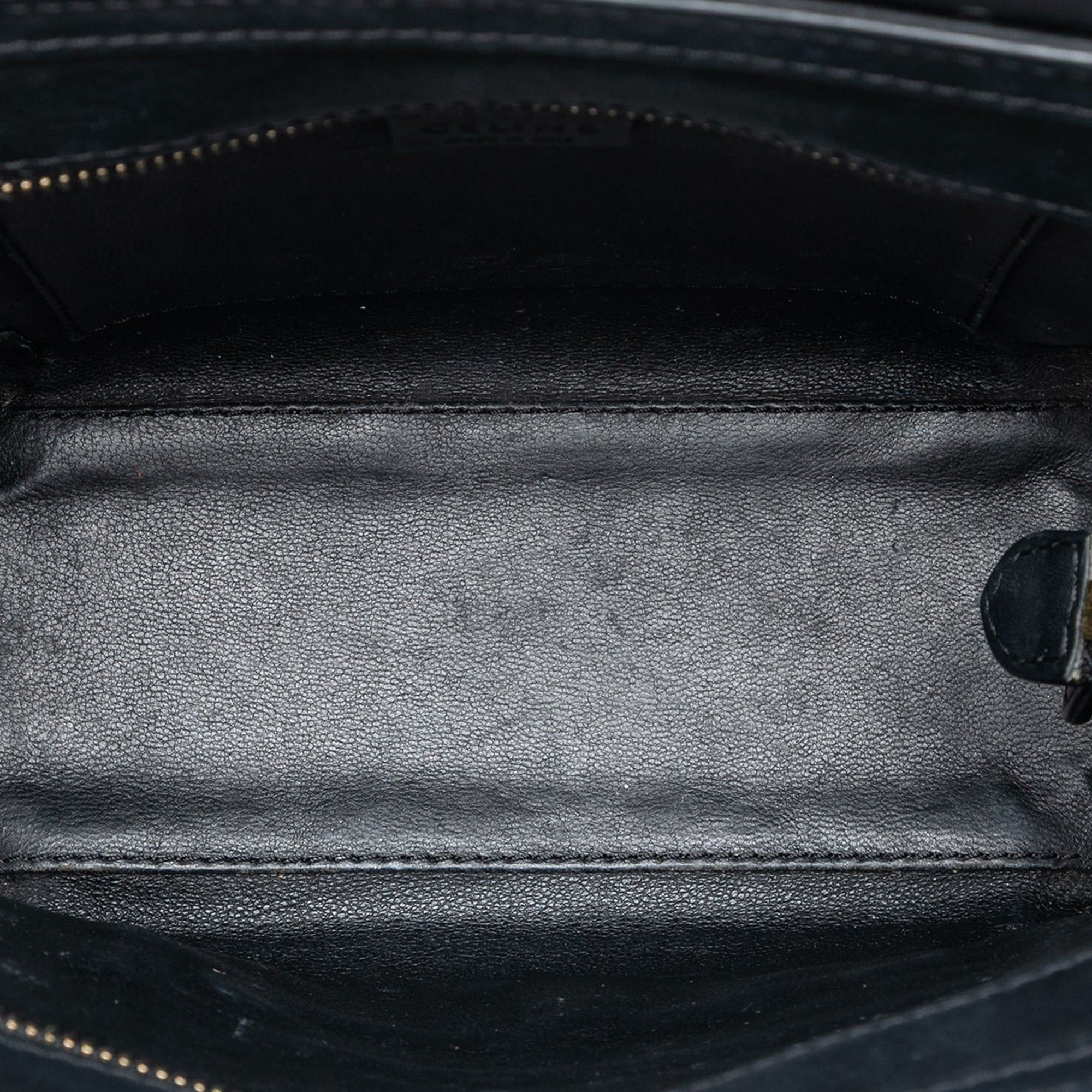Celine Nano Tricolor Calfskin and Suede Luggage Tote Size ONE SIZE - 4 Thumbnail