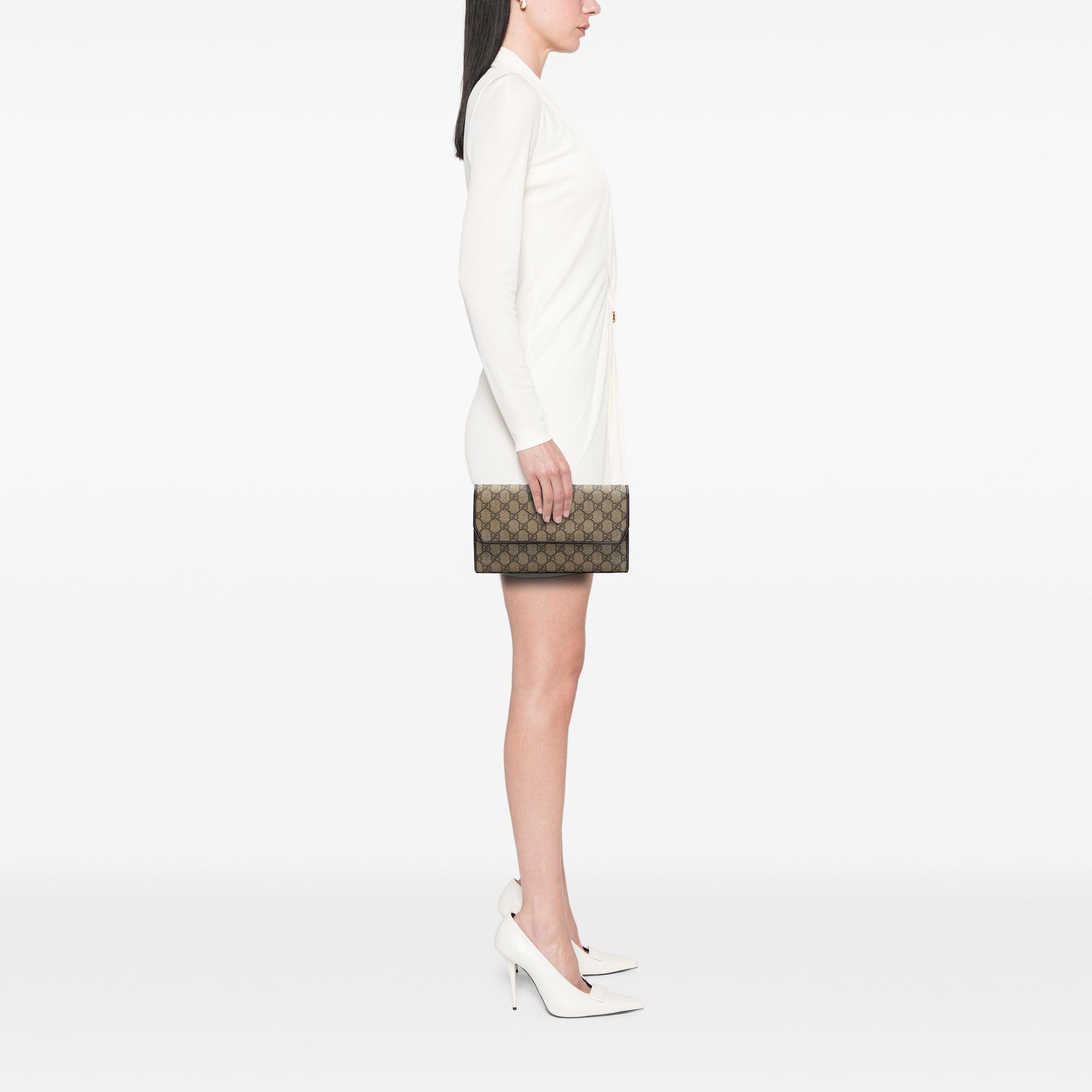 Gucci GG Supreme Clutch Size ONE SIZE - 7 Thumbnail