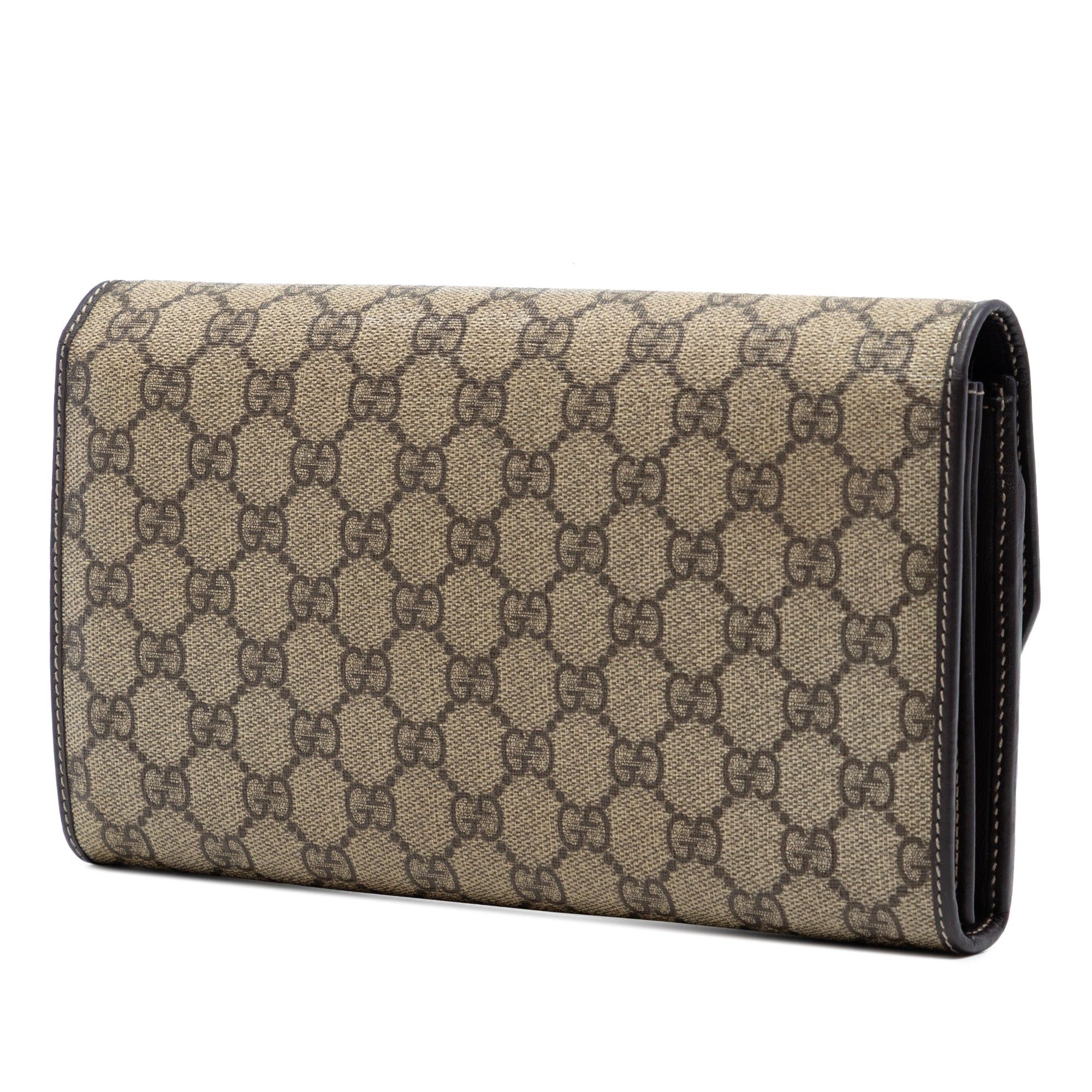 Gucci GG Supreme Clutch Size ONE SIZE - 2 Thumbnail