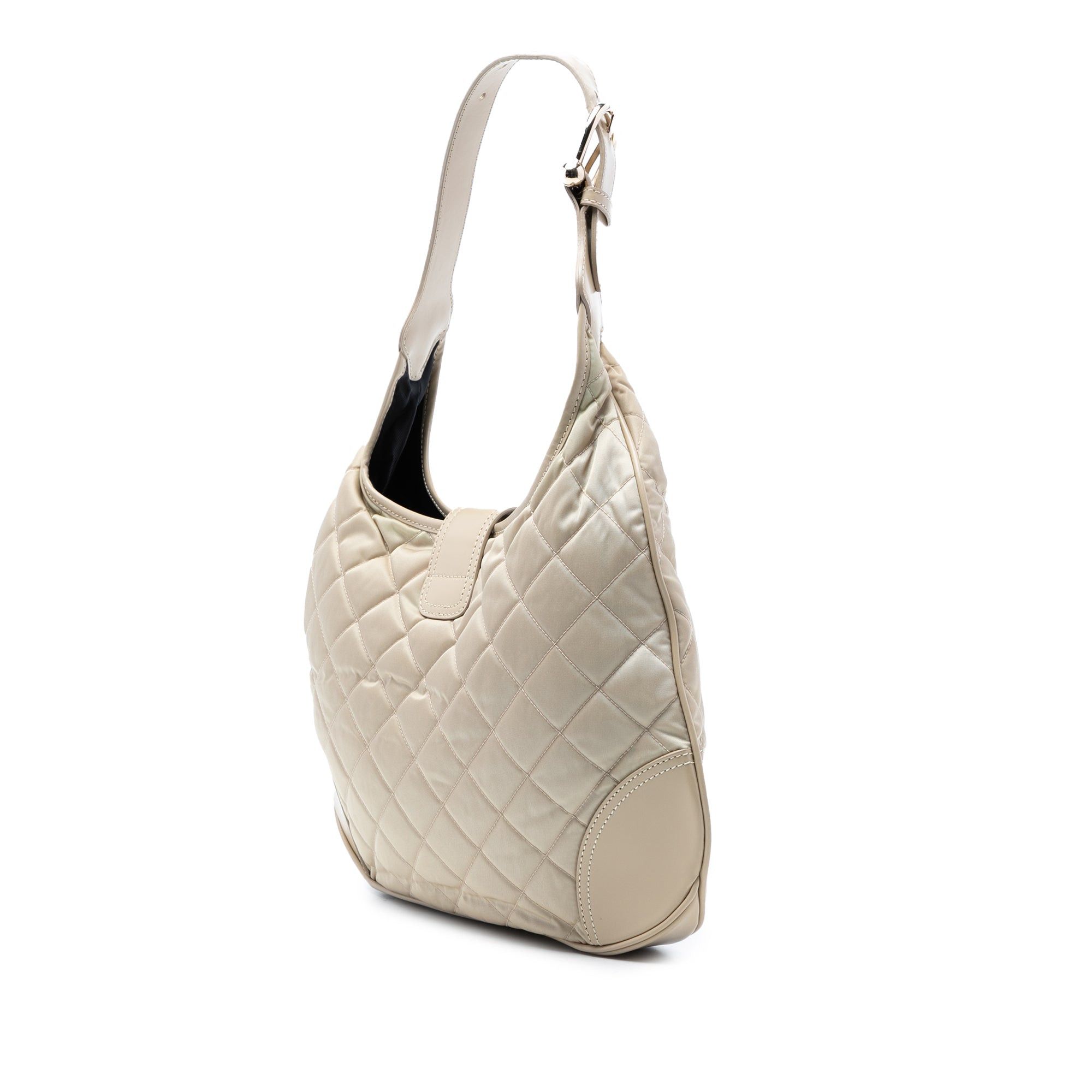 Burberry Quilted Nylon Brooke Hobo Size ONE SIZE - 2 Thumbnail