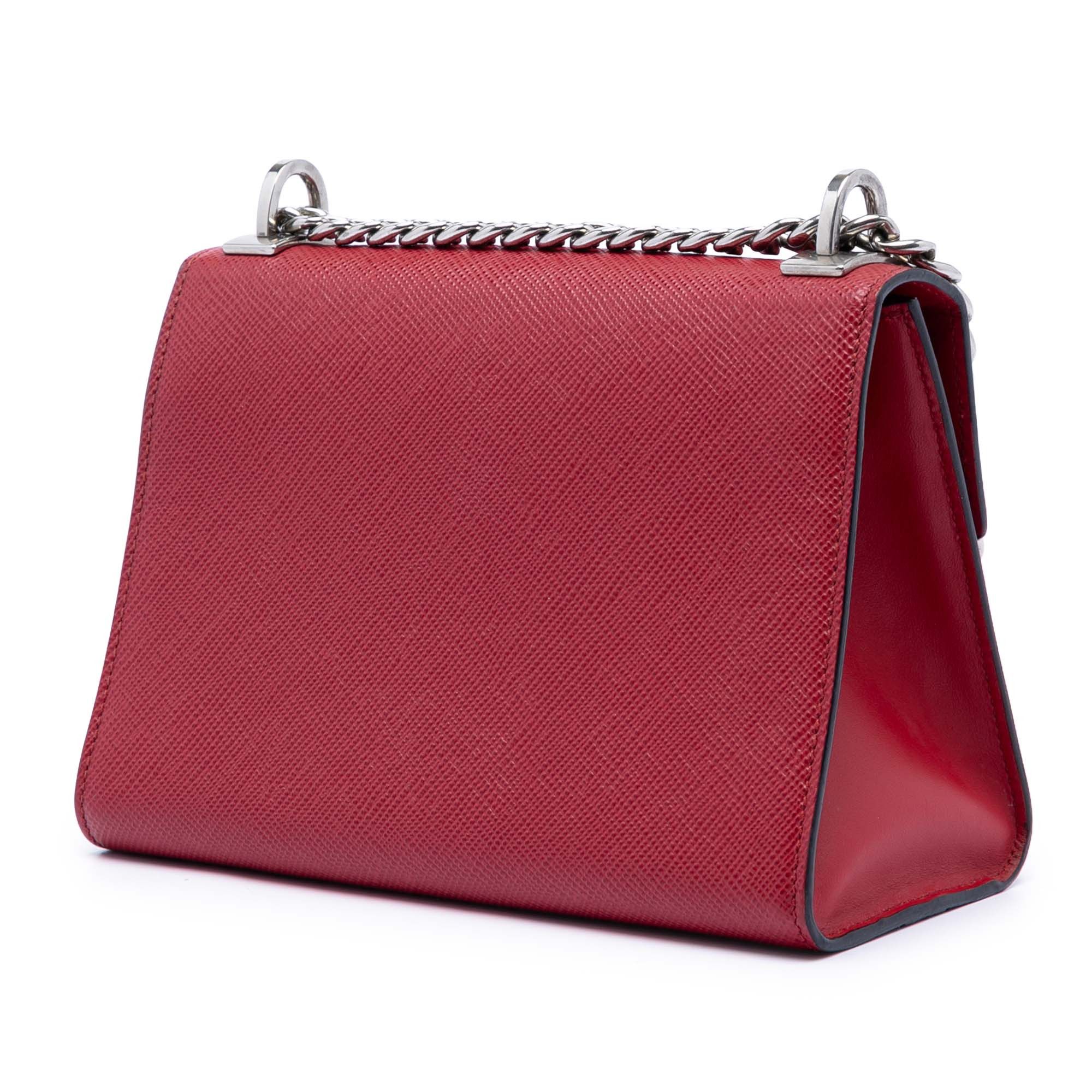 Prada Saffiano Cuir Monochrome Envelope Crossbody Size ONE SIZE - 2 Thumbnail