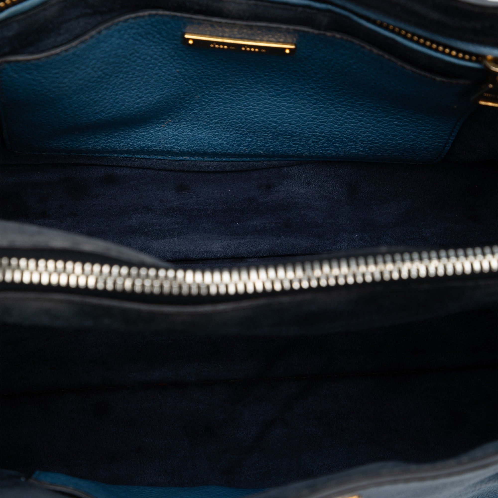 Miu Miu Goatskin Madras Push Lock Tote Size ONE SIZE - 4 Thumbnail
