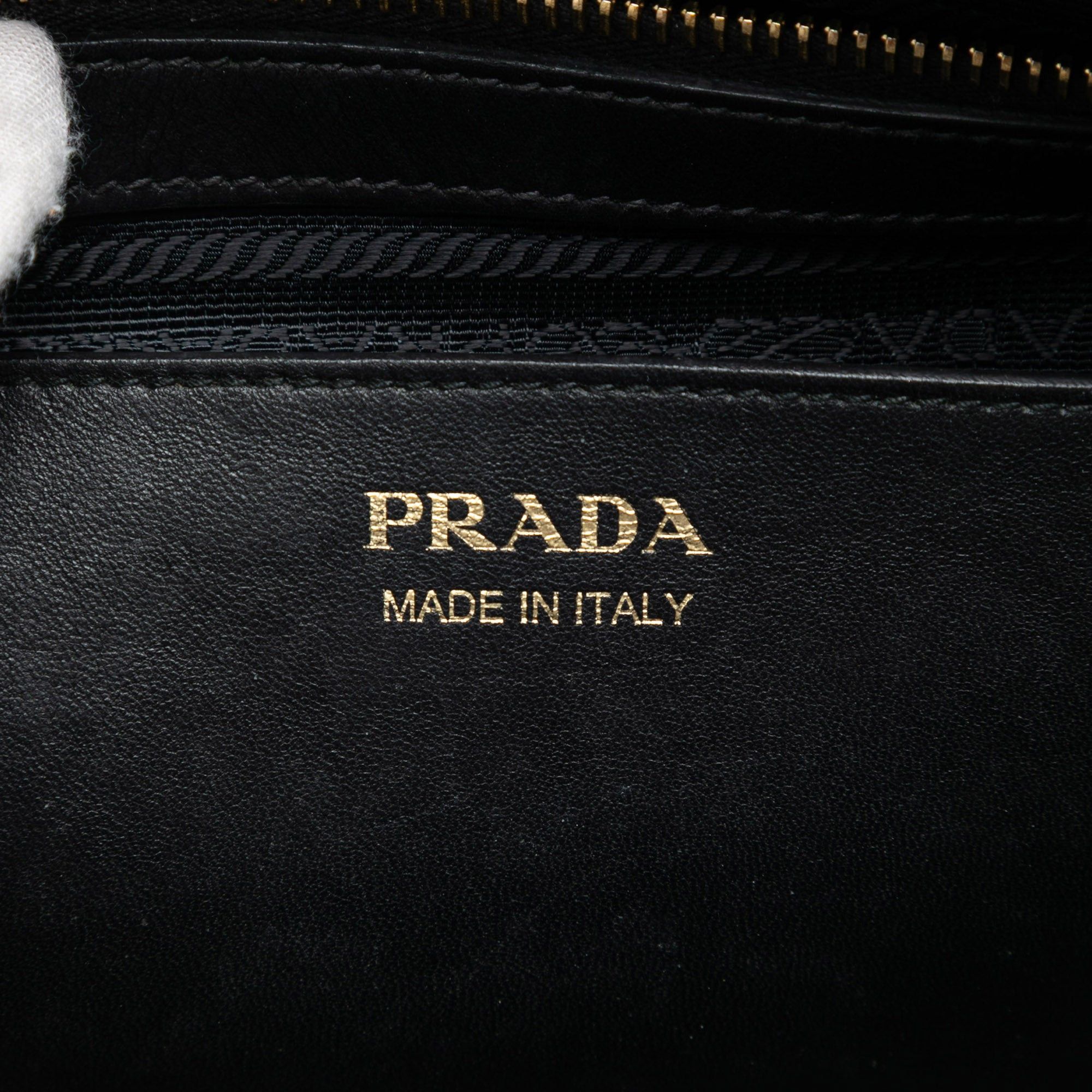 Prada Medium Saffiano Trimmed City Calf Greca Esplanade Satchel Size ONE SIZE - 5 Thumbnail