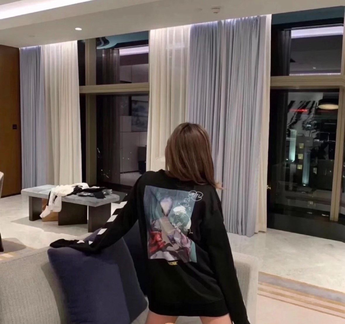 Off-White OFF-WHITE Long Sleeve Sweatshirt Size S / US 4 / IT 40 - 9 Thumbnail