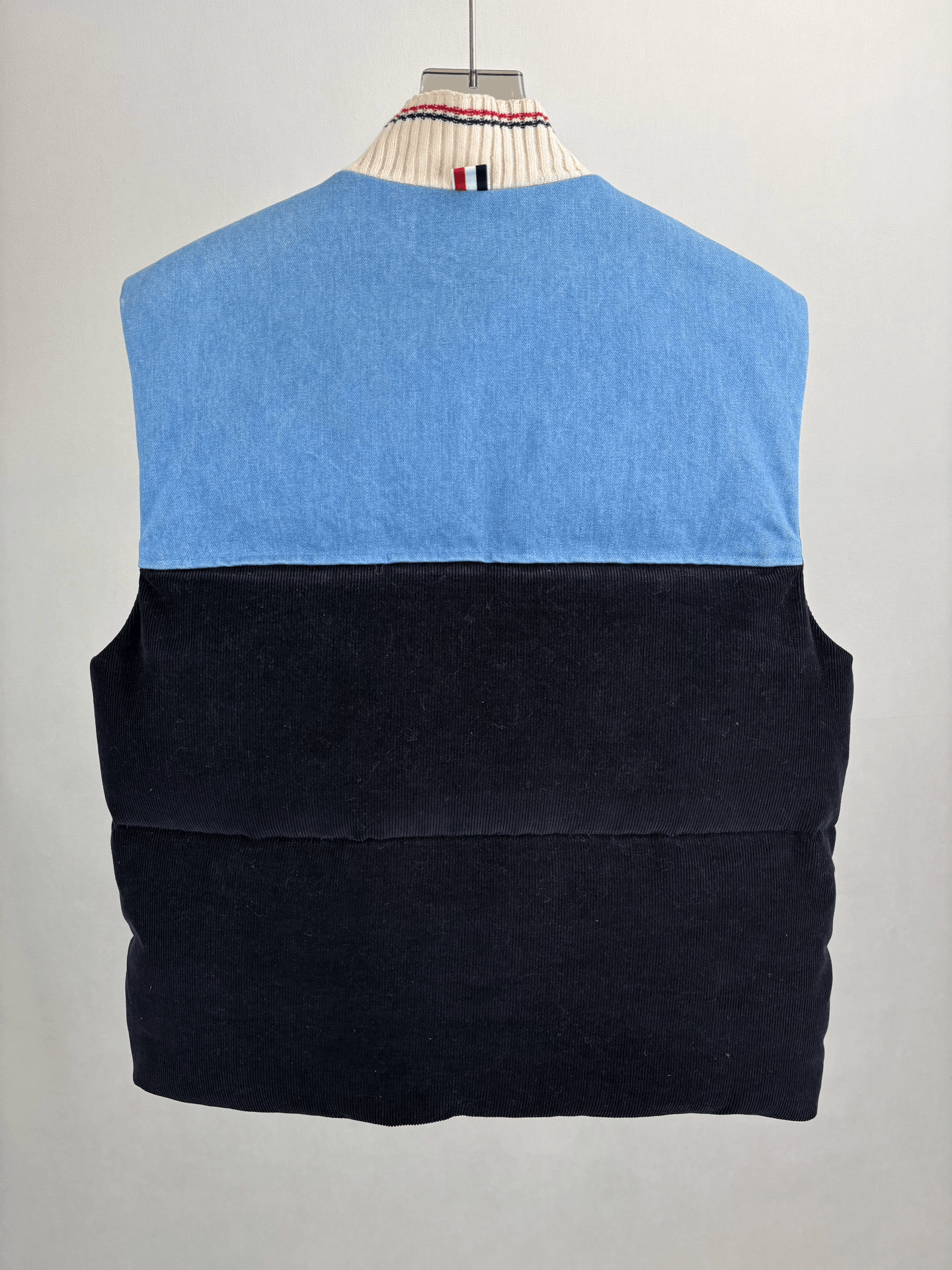 Thom Browne THOM BROWNE Gold Buckle Color Block Vest Size US XL / EU 56 / 4 - 2 Thumbnail