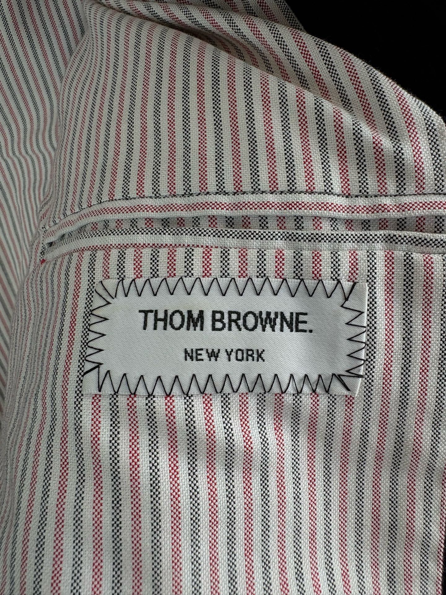 Thom Browne THOM BROWNE Gold Buckle Color Block Vest Size US XL / EU 56 / 4 - 3 Thumbnail