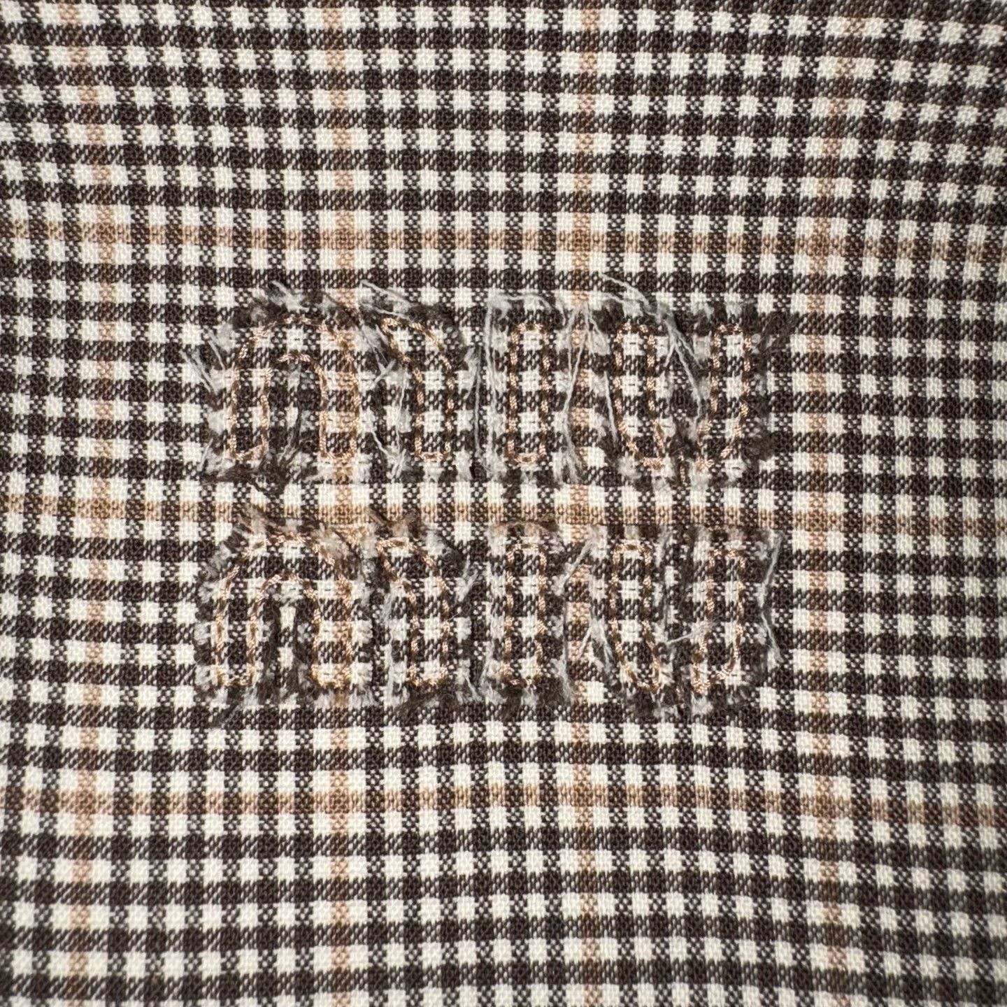 Miu Miu MIU MIU SS25 Plaid Colorblock Zip Jacket Size XS / US 0-2 / IT 36-38 - 6 Thumbnail