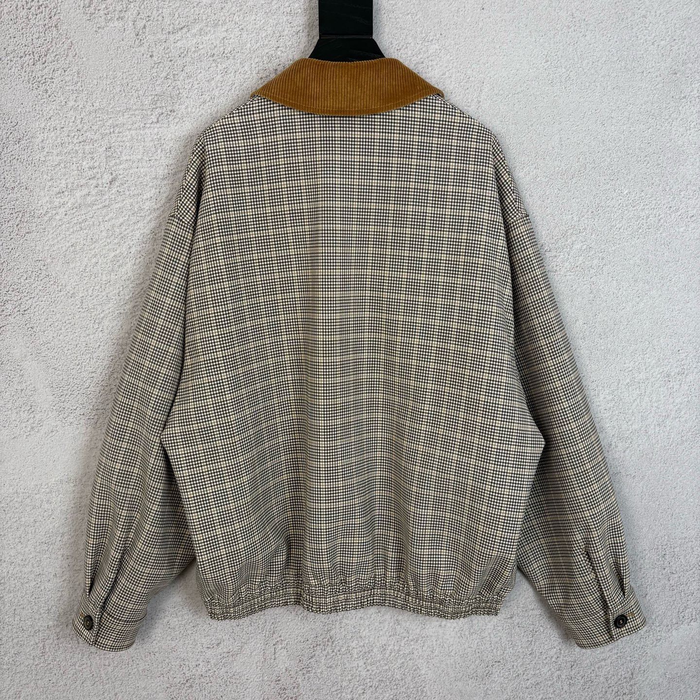 Miu Miu MIU MIU SS25 Plaid Colorblock Zip Jacket Size XS / US 0-2 / IT 36-38 - 2 Thumbnail