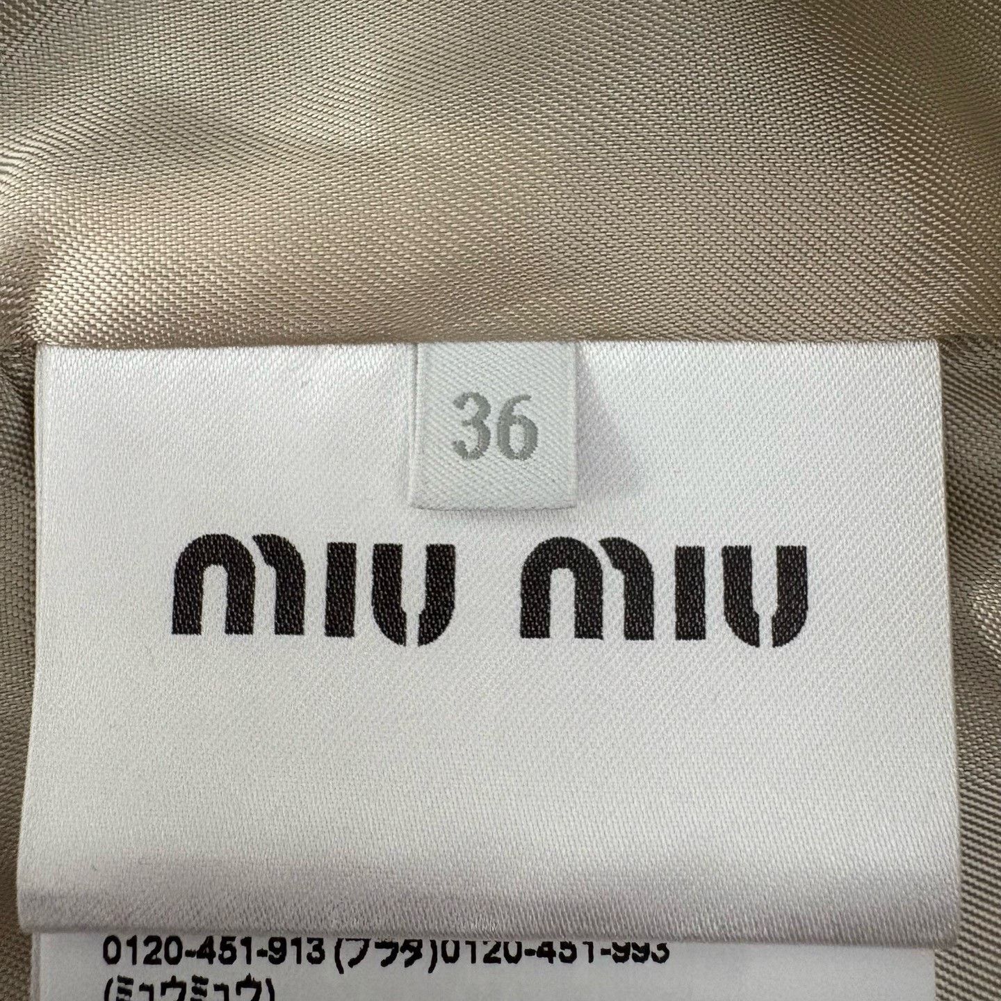 Miu Miu MIU MIU SS25 Plaid Colorblock Zip Jacket Size XS / US 0-2 / IT 36-38 - 5 Thumbnail