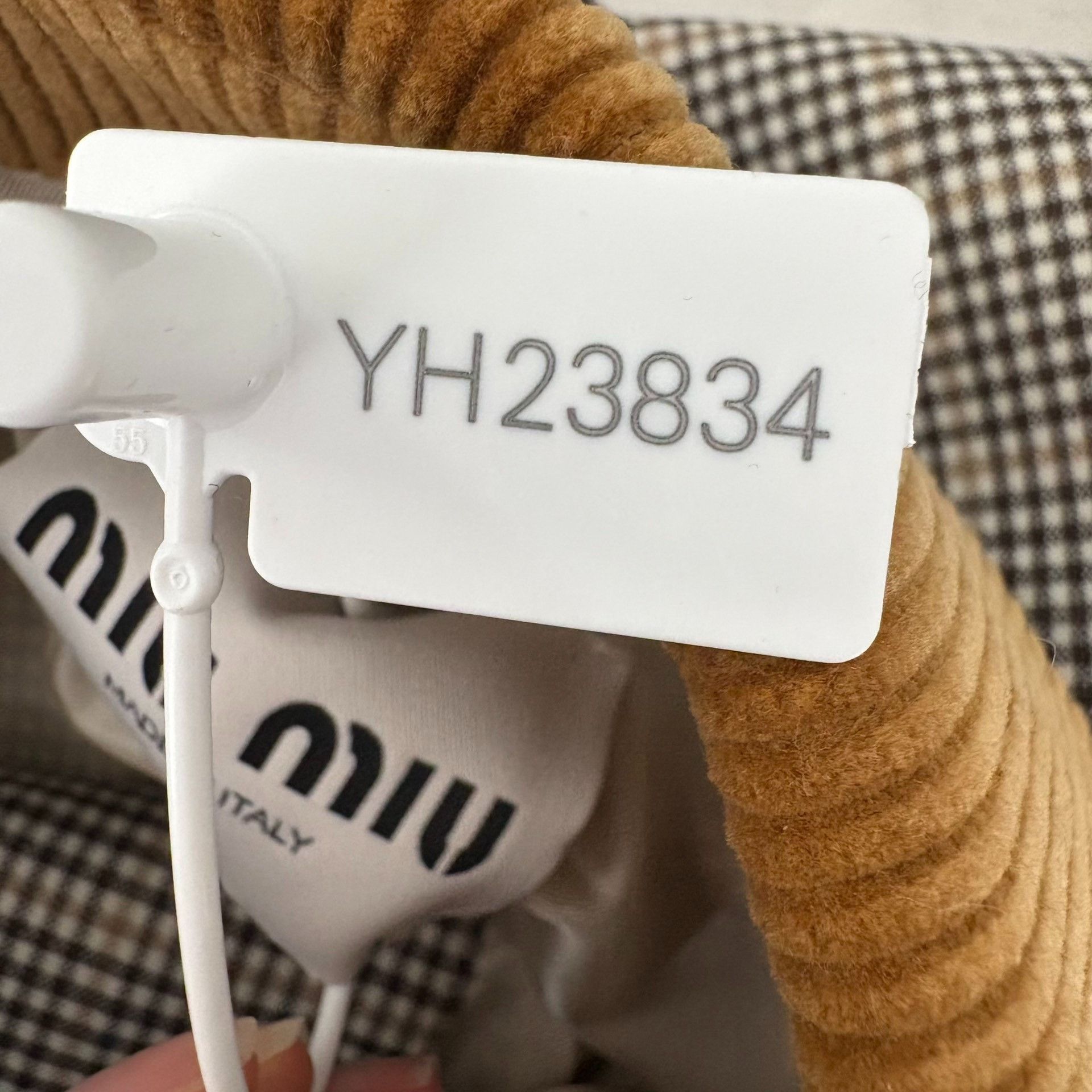 Miu Miu MIU MIU SS25 Plaid Colorblock Zip Jacket Size XS / US 0-2 / IT 36-38 - 8 Thumbnail