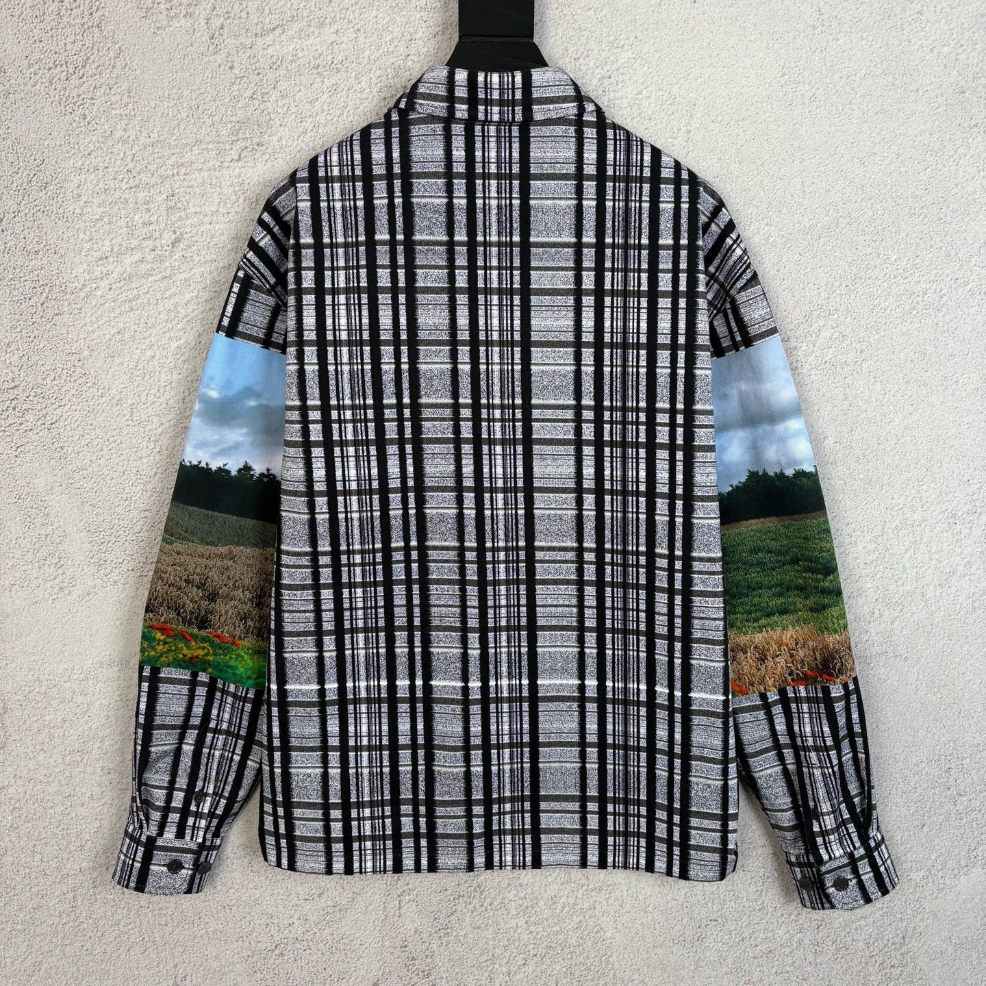 Louis Vuitton Louis Vuitton FW23 Plaid Landscape Print Shirt Size US S / EU 44-46 / 1 - 2 Thumbnail