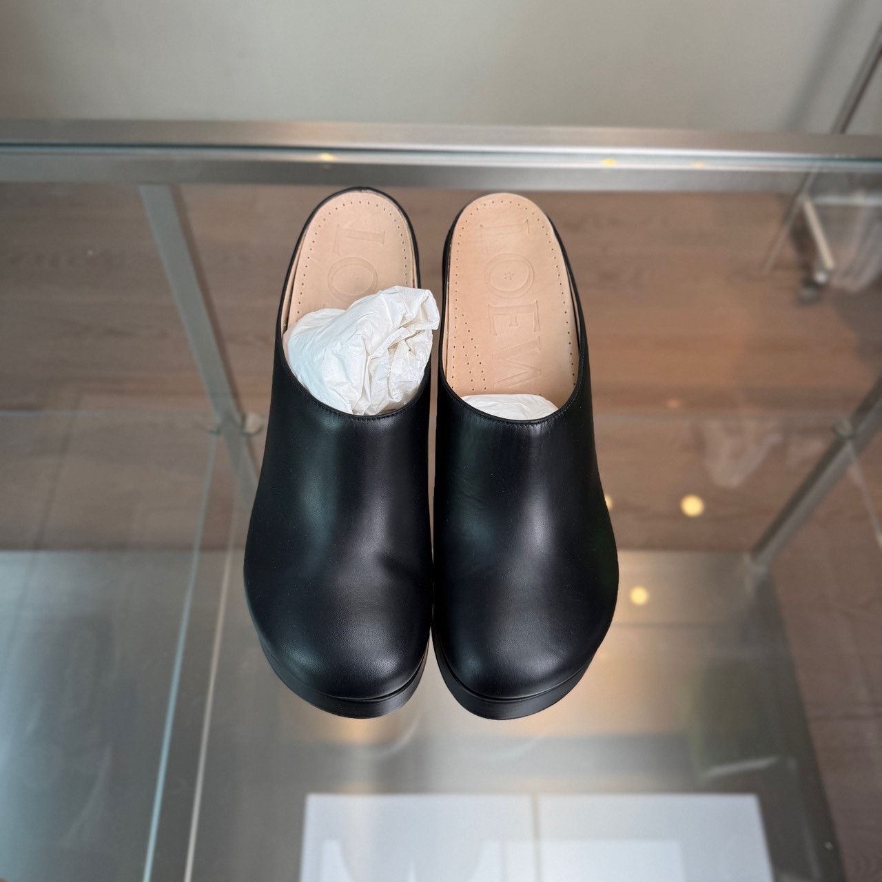 Loewe LOEWE Leather Clogs Size US 7 / IT 37 - 6 Thumbnail