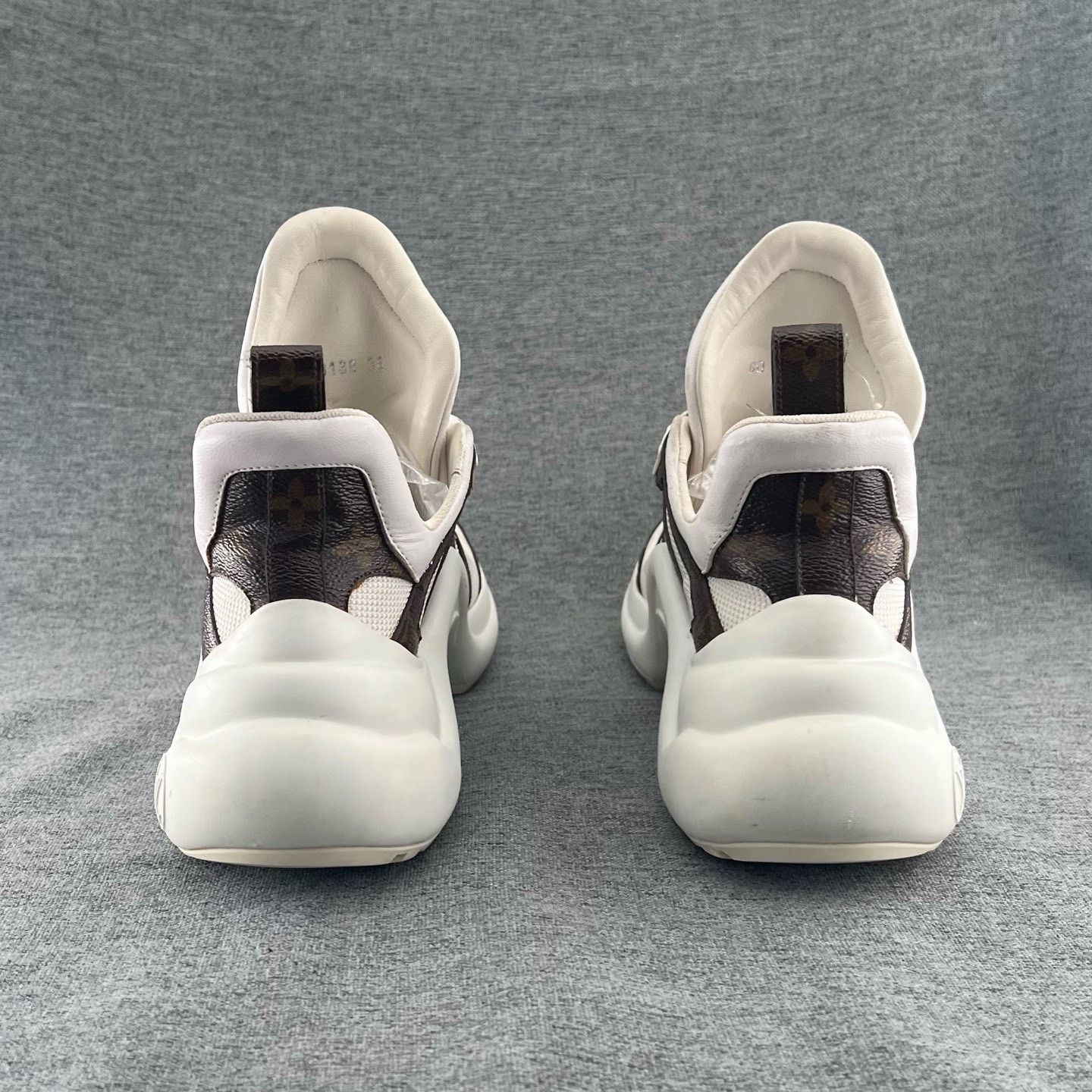 Louis Vuitton Louis Vuitton 36 Black White Monogram Dad Shoes Size US 5 / IT 35 - 4 Thumbnail