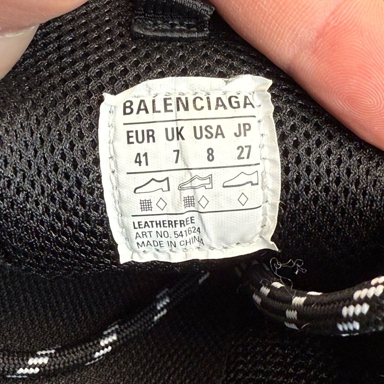 Balenciaga Balenciaga Triple S Black Size 41 Size US 8 / EU 41 - 6 Thumbnail