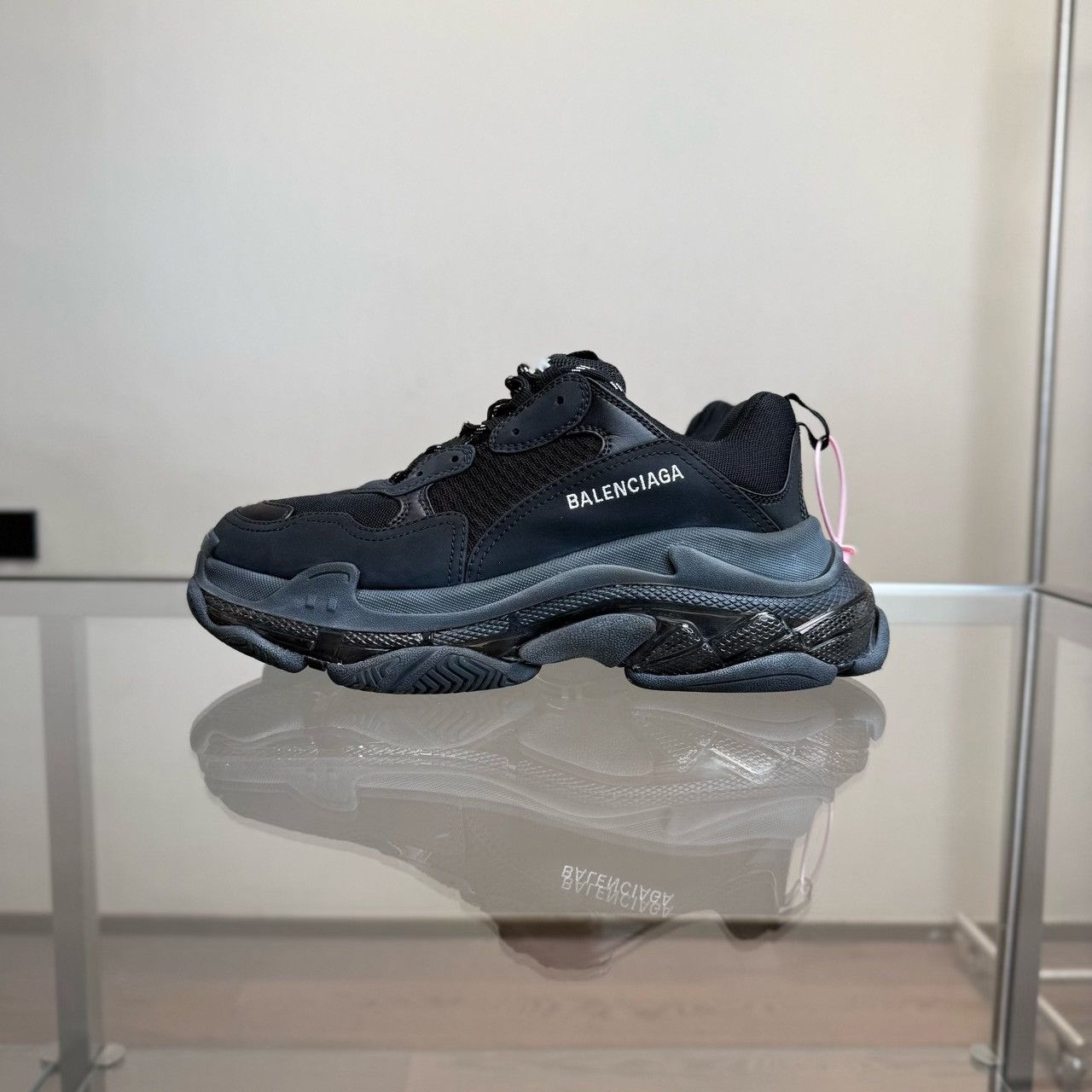 Balenciaga Balenciaga Triple S Black Size 41 Size US 8 / EU 41 - 3 Thumbnail