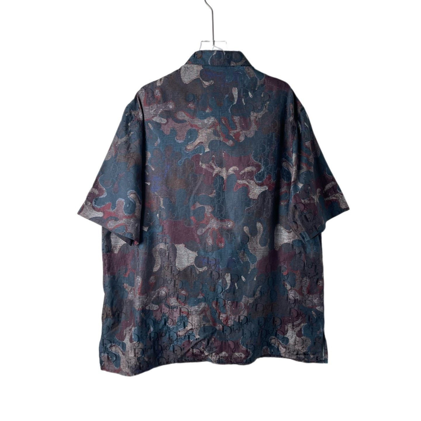 Dior Dior x Peter Doig Camouflage Short-Sleeve Shirt Size US L / EU 52-54 / 3 - 2 Thumbnail