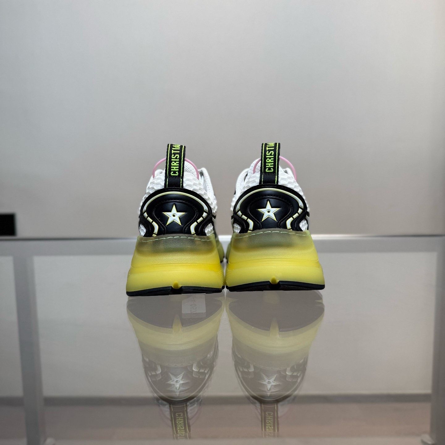 Dior Dior Vibe Black Green Gradient Sneakers Size US 6 / IT 36 - 3 Thumbnail