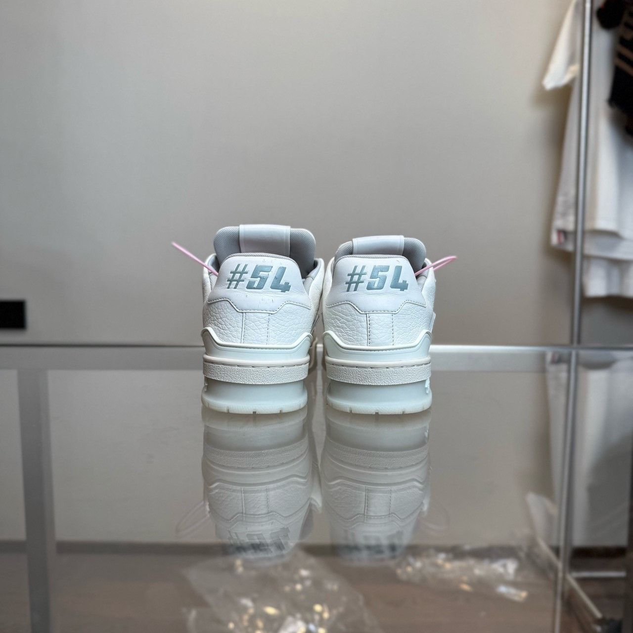 Louis Vuitton Louis Vuitton Trainer White Cement Size US 6.5 / IT 36.5 - 6 Thumbnail