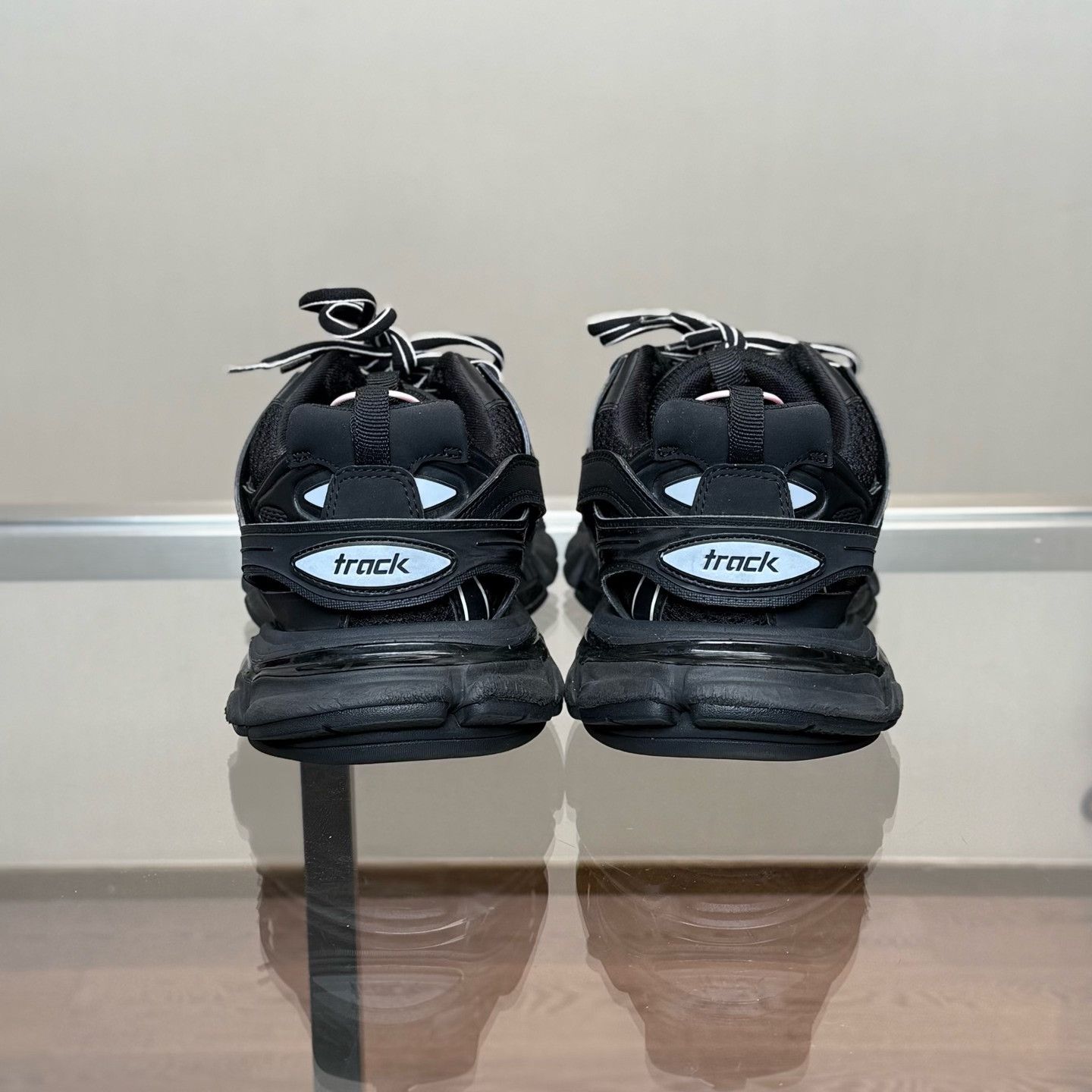 Balenciaga Balenciaga Track Distressed Black Dad Shoes Size US 9 / EU 42 - 4 Thumbnail