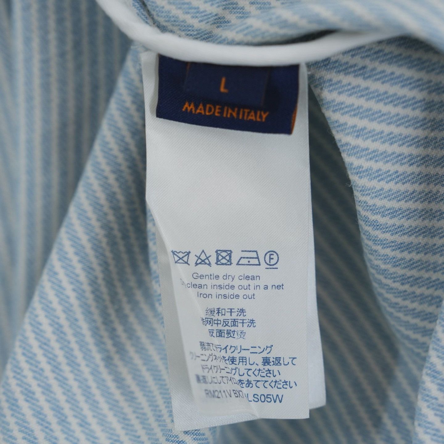 Louis Vuitton Louis Vuitton Ink Wash Denim Shirt Jacket Size US L / EU 52-54 / 3 - 4 Thumbnail