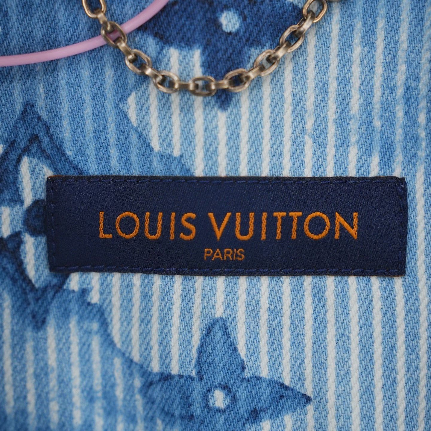Louis Vuitton Louis Vuitton Ink Wash Denim Shirt Jacket Size US L / EU 52-54 / 3 - 3 Thumbnail