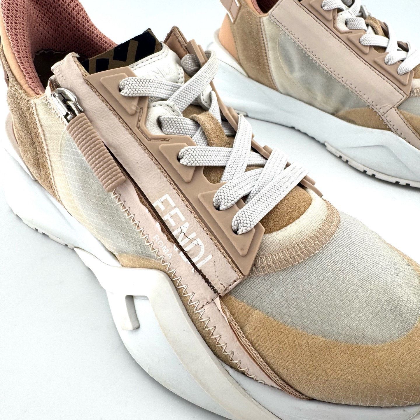 Fendi Fendi Flow Low-Top Casual Sneakers Size US 5 / IT 35 - 4 Thumbnail