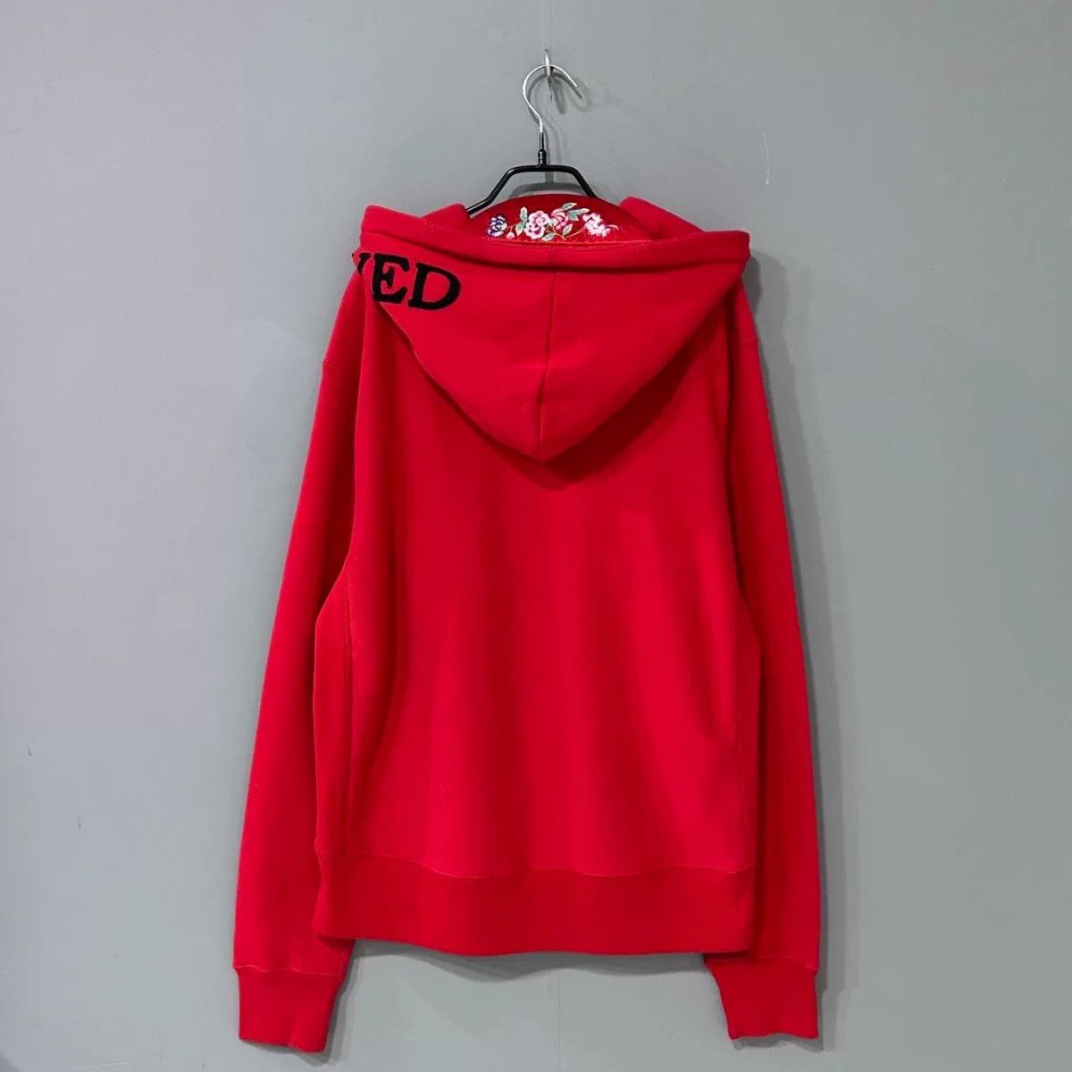 Gucci Gucci Embroidered Floral Strapped Hoodie Size L / US 10 / IT 46 - 4 Thumbnail