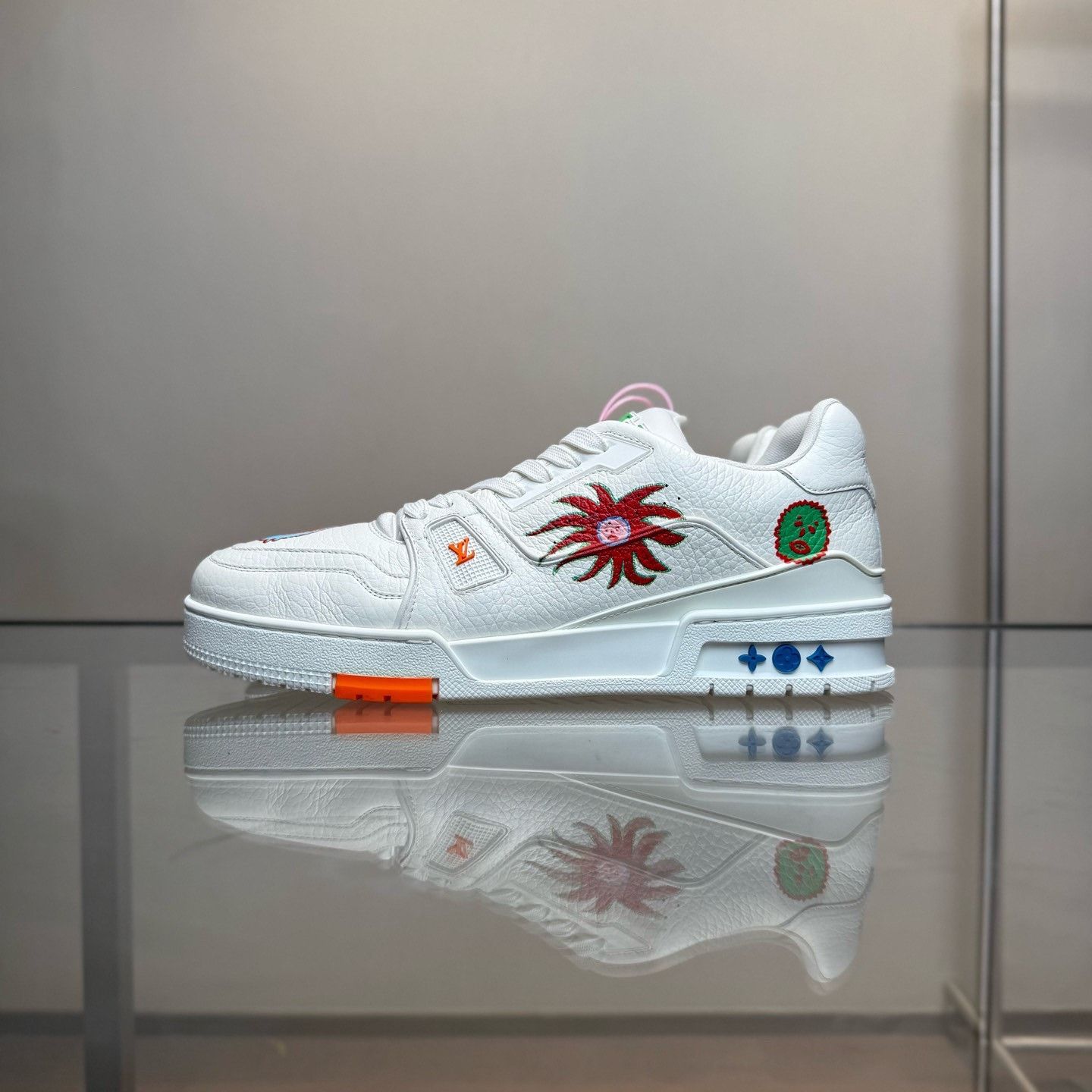 Louis Vuitton Louis Vuitton LV Trainer Yayoi Kusama Size US 8 / EU 41 - 5 Thumbnail
