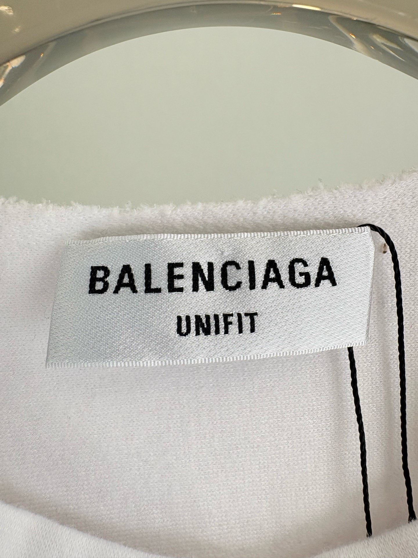Balenciaga Balenciaga White Letter Double Hook Print Tee Size M / US 6-8 / IT 42-44 - 4 Thumbnail