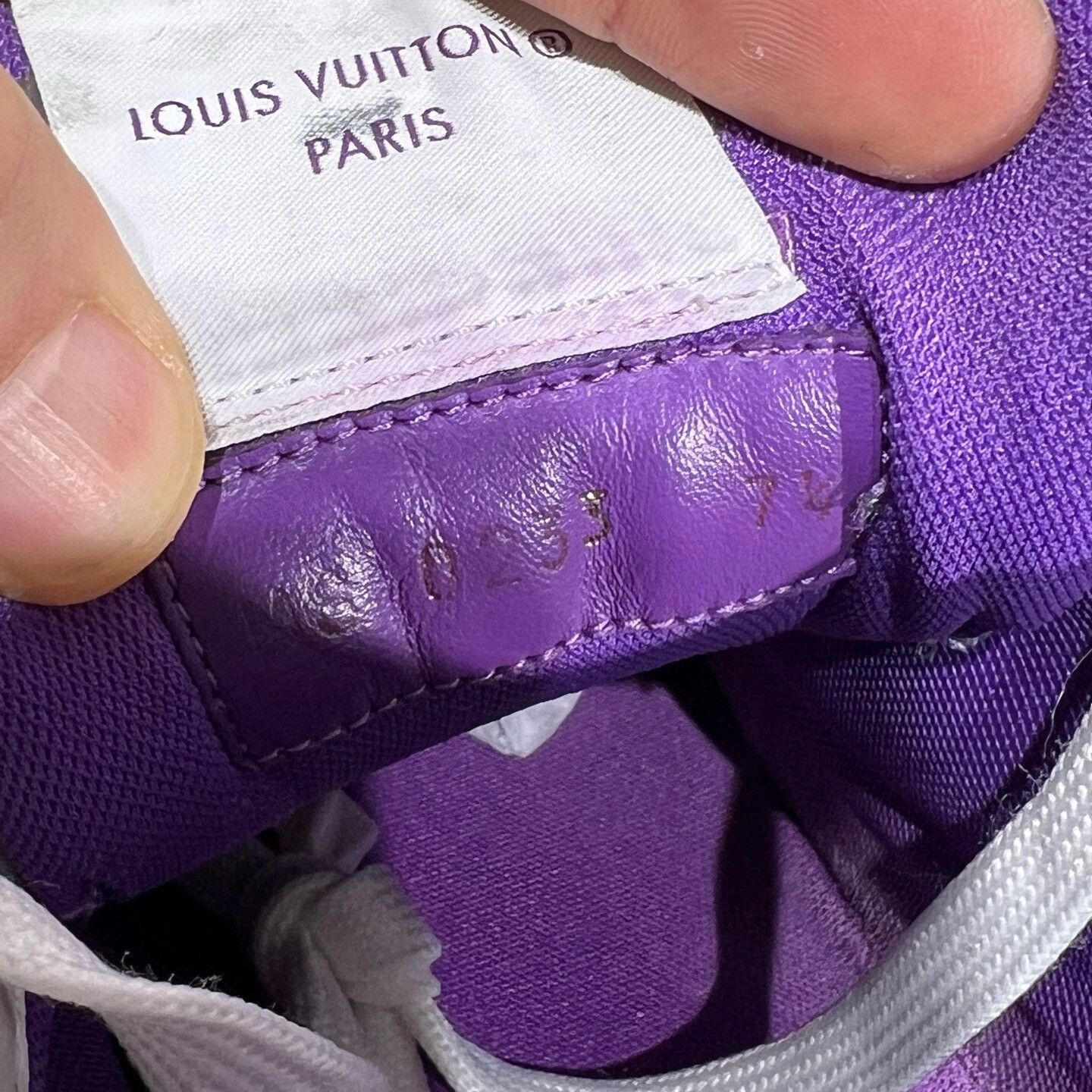 Louis Vuitton Louis Vuitton LV Trainer White Purple Size US 8.5 / EU 41-42 - 8 Thumbnail