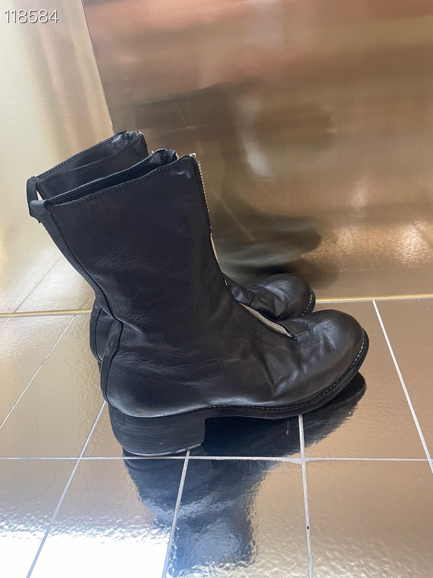 Guidi Guidi 078378 D050 PL2 Black Size US 7.5 / IT 37.5 - 3 Thumbnail