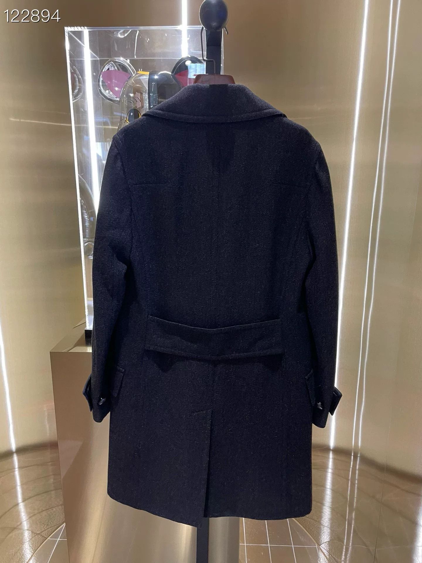 Dior DIOR HOMME Mens Wool Coat Look22 Size US S / EU 44-46 / 1 - 2 Thumbnail