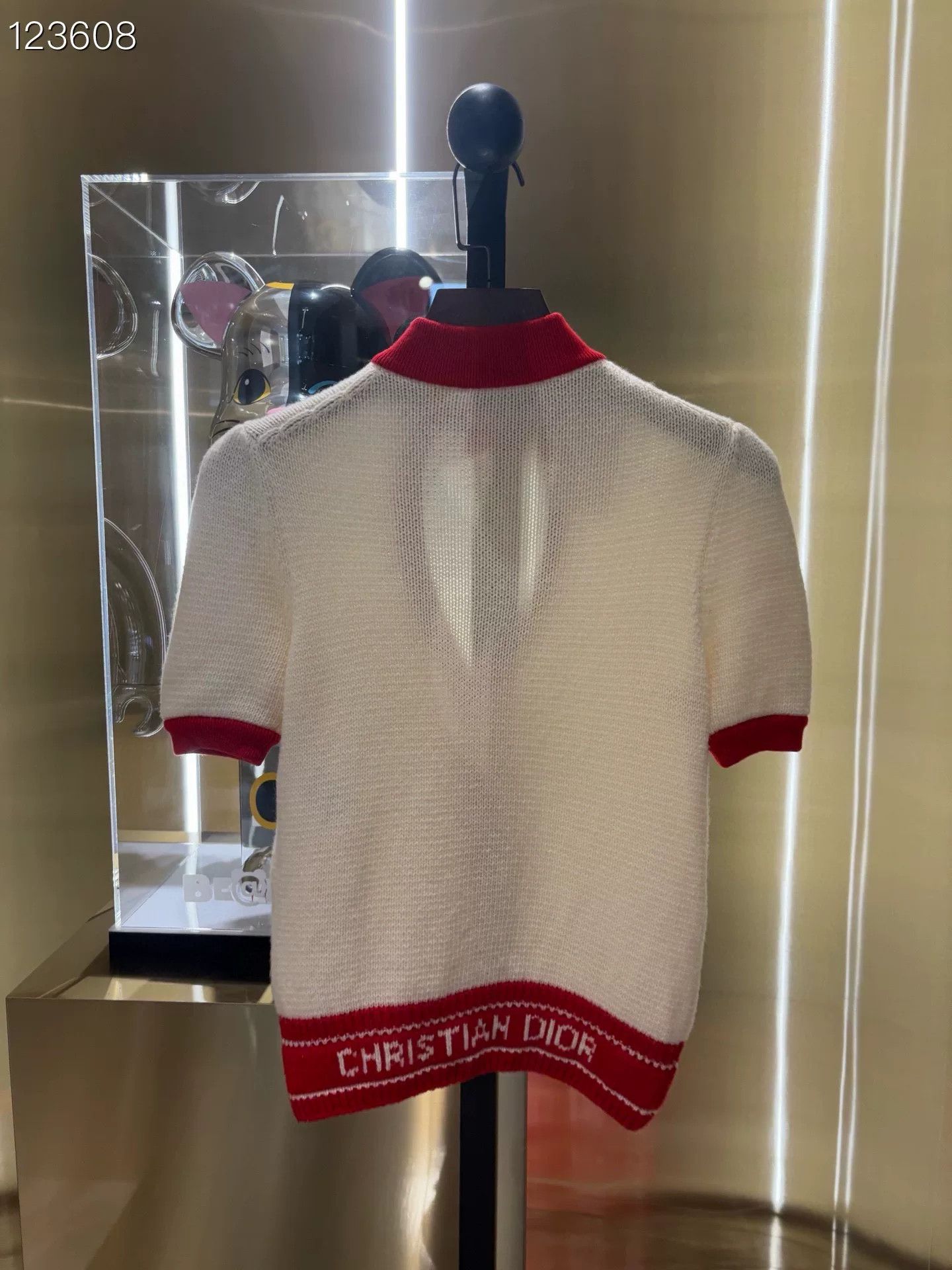 Dior Dior Valentine Limited Heart Knit Sweater Size XXS / US 00 / IT 34 - 2 Thumbnail