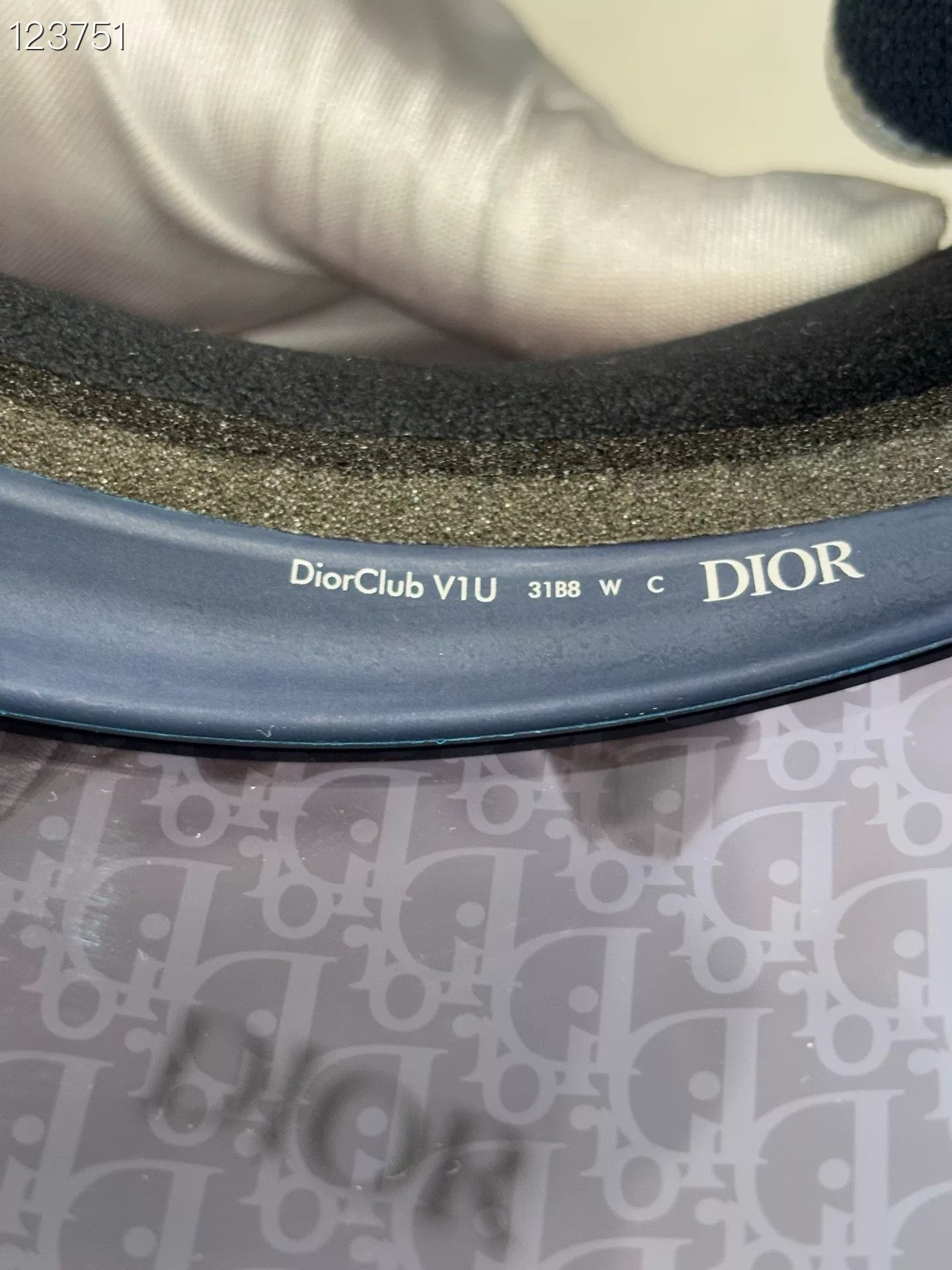 Dior Dior Logo Visor Hat Size ONE SIZE - 6 Thumbnail