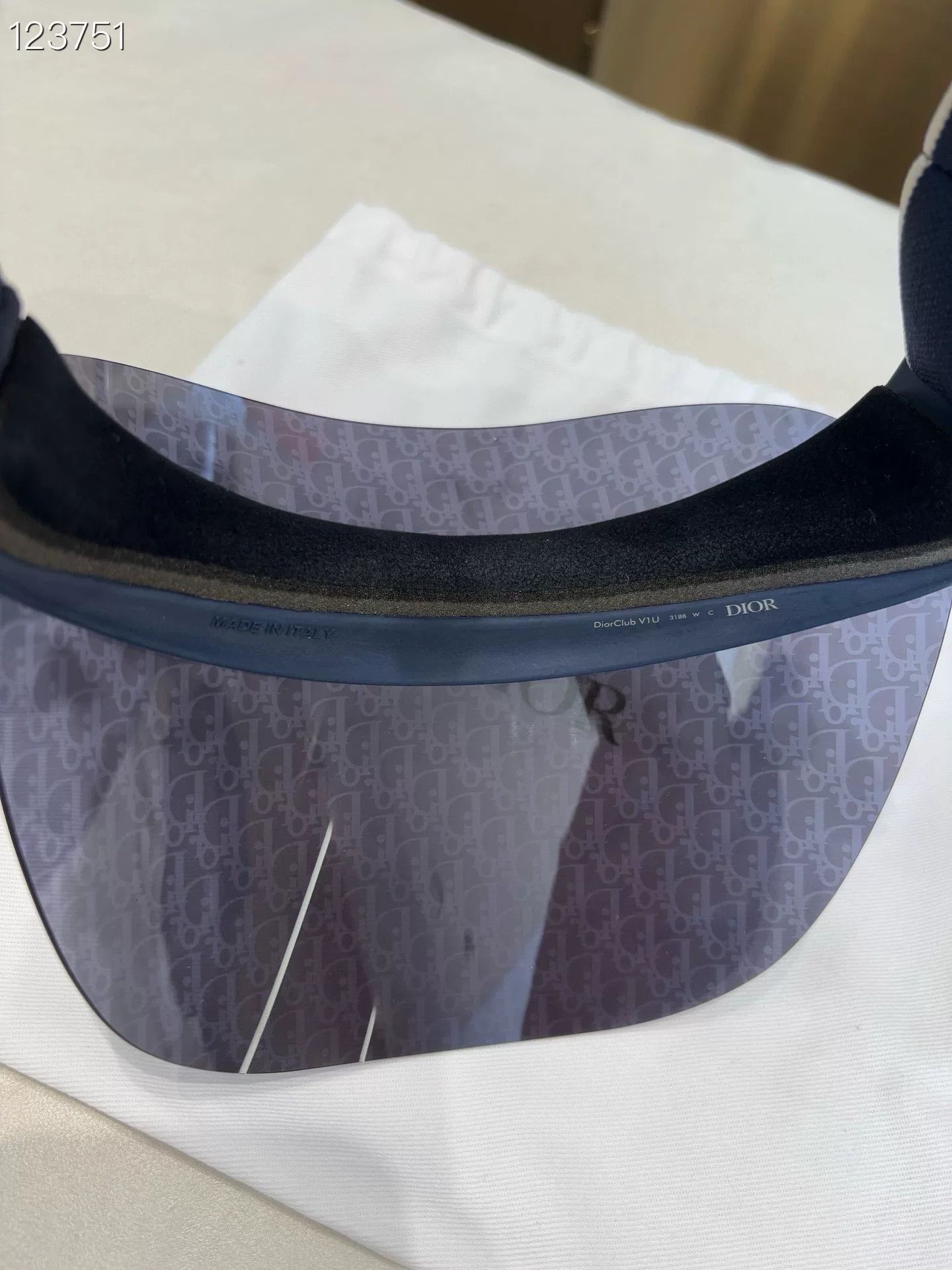 Dior Dior Logo Visor Hat Size ONE SIZE - 8 Thumbnail