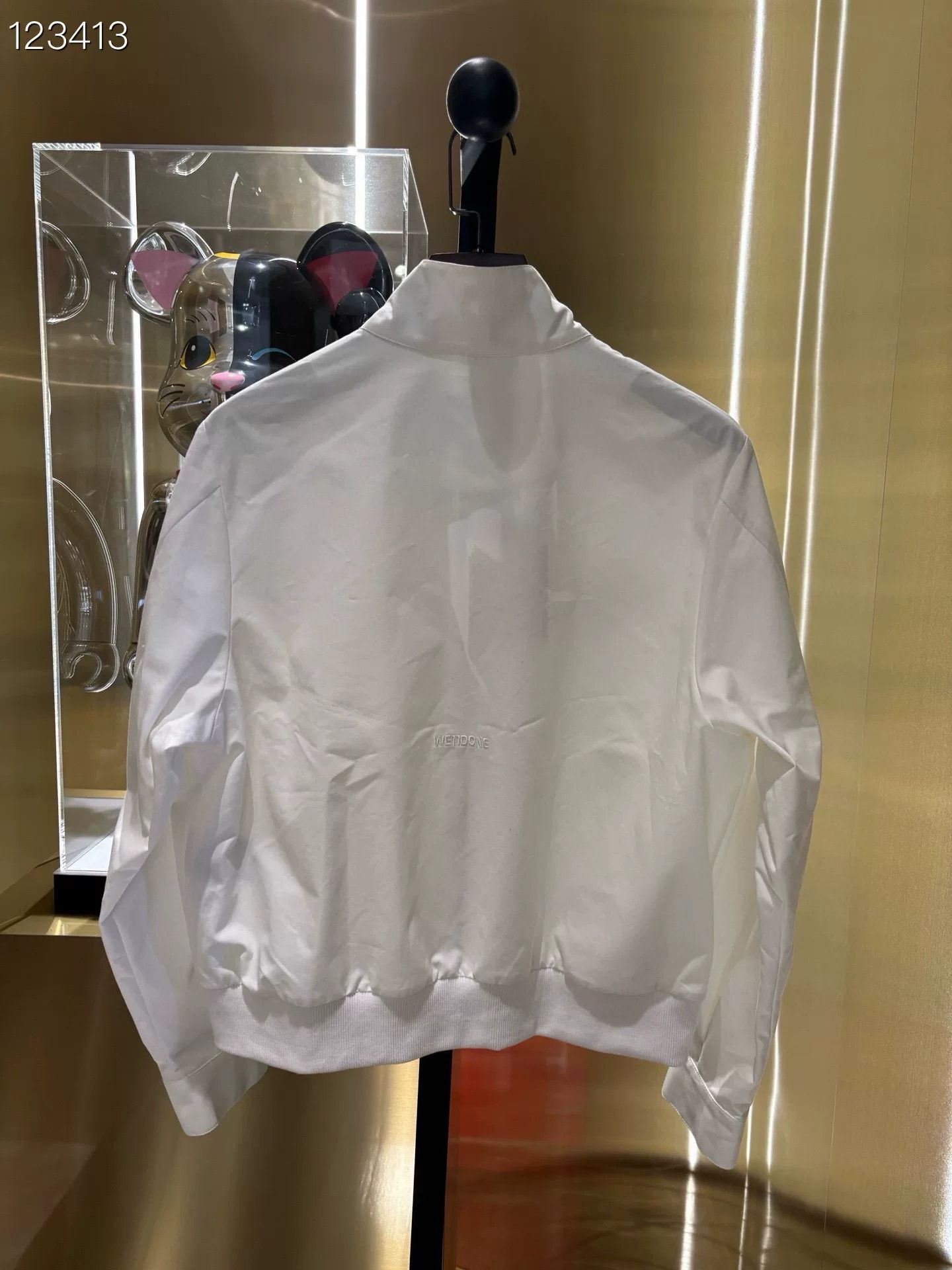WE11DONE Welldone 040662H66 White Jacket L Size US L / EU 52-54 / 3 - 2 Thumbnail