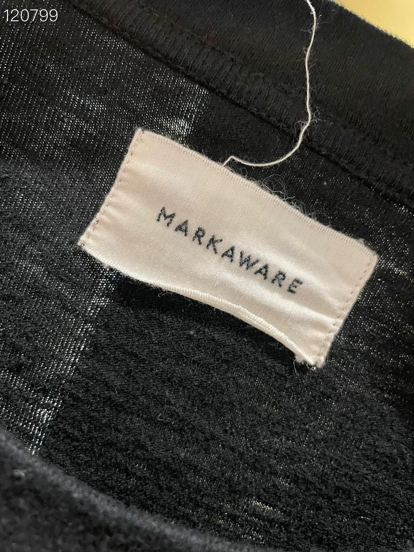 Markaware MARKAWARE Smile Black Unisex T-shirt Size US M / EU 48-50 / 2 - 3 Thumbnail