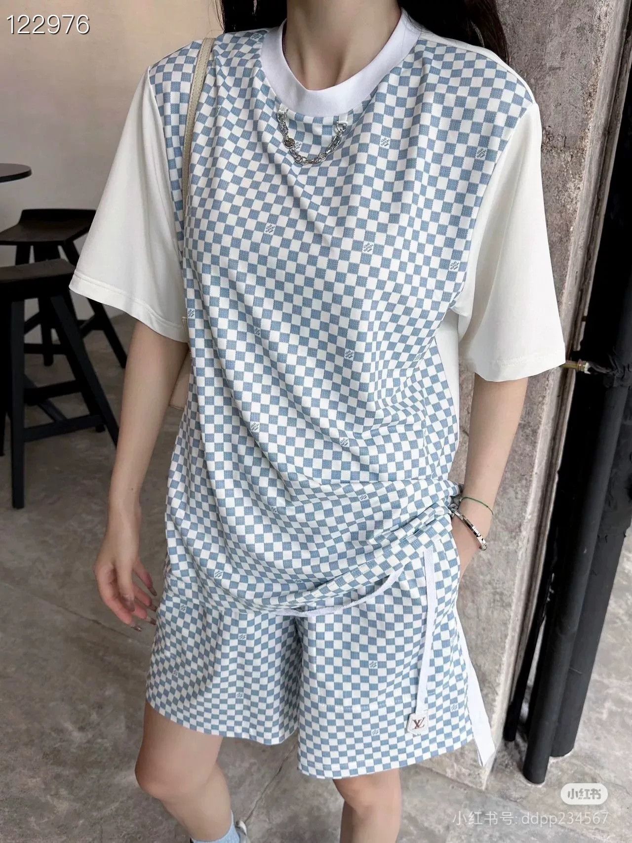 Louis Vuitton Louis Vuitton Checkered Shorts Size 38 Size US 27 - 7 Thumbnail