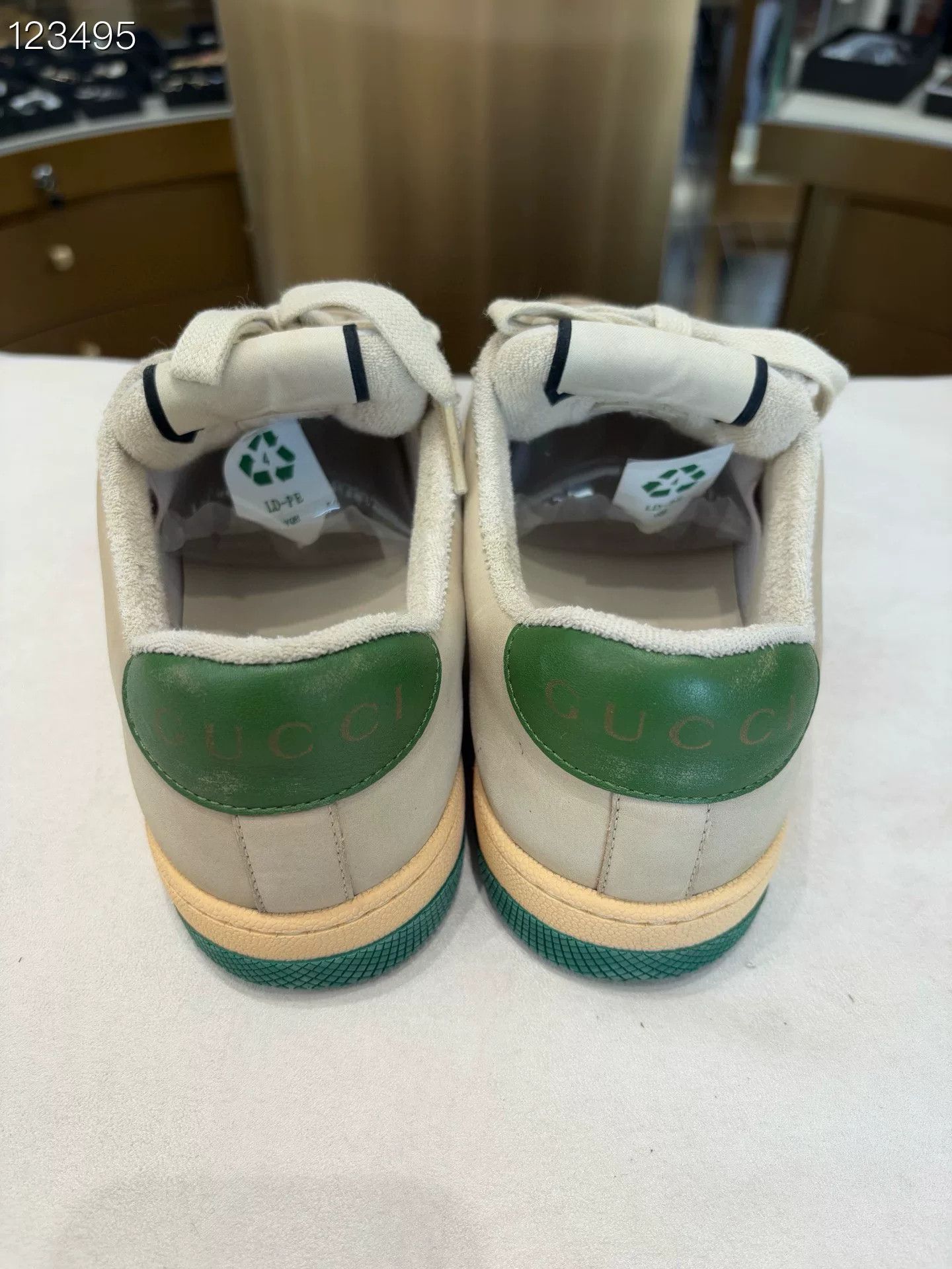 Gucci Gucci GG Casual Lace-Up Distressed Shoes Size US 7.5 / IT 37.5 - 4 Thumbnail