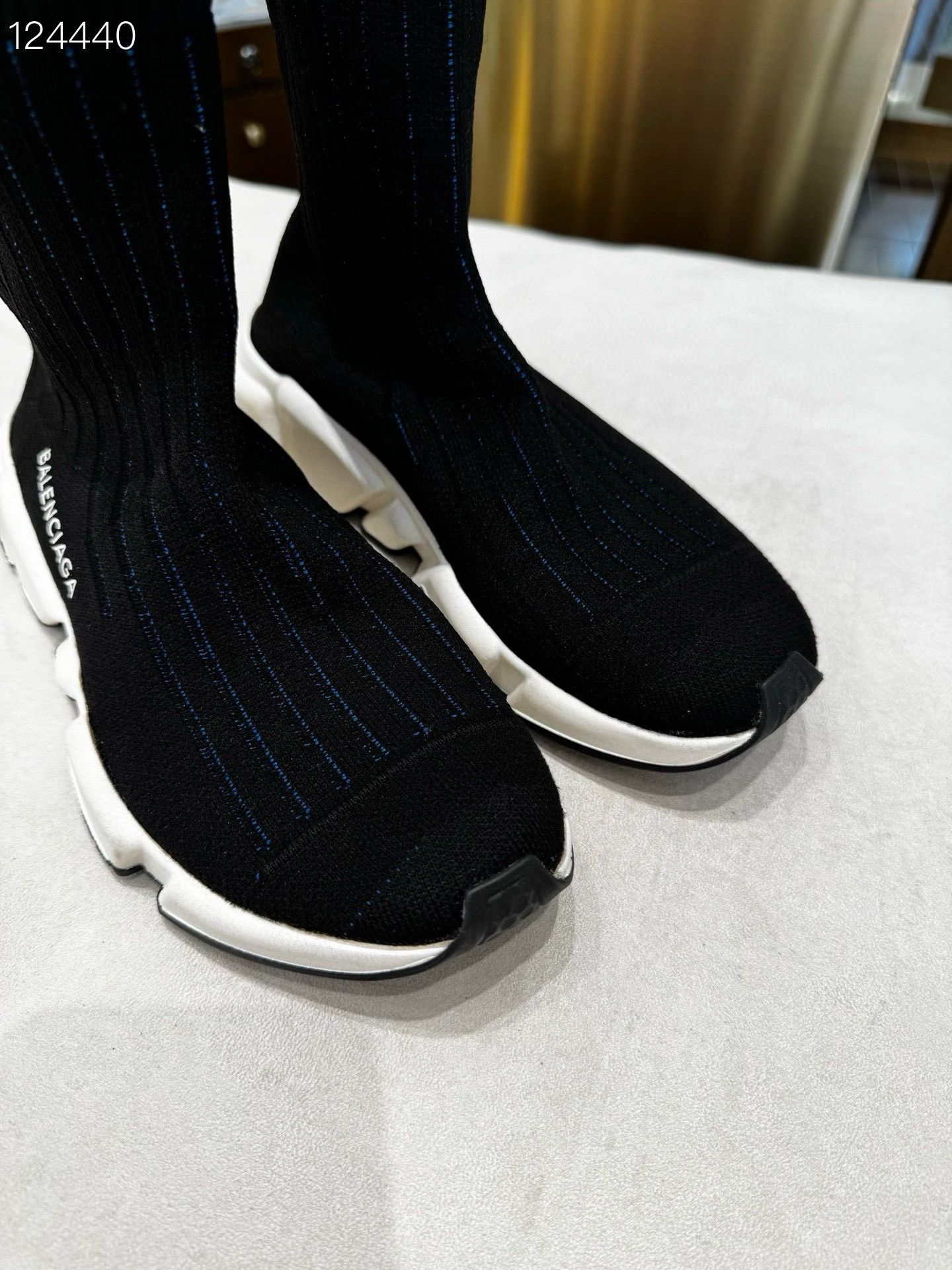 Balenciaga Balenciaga 041367H207 Sock Shoes Size US 5 / IT 35 - 4 Thumbnail
